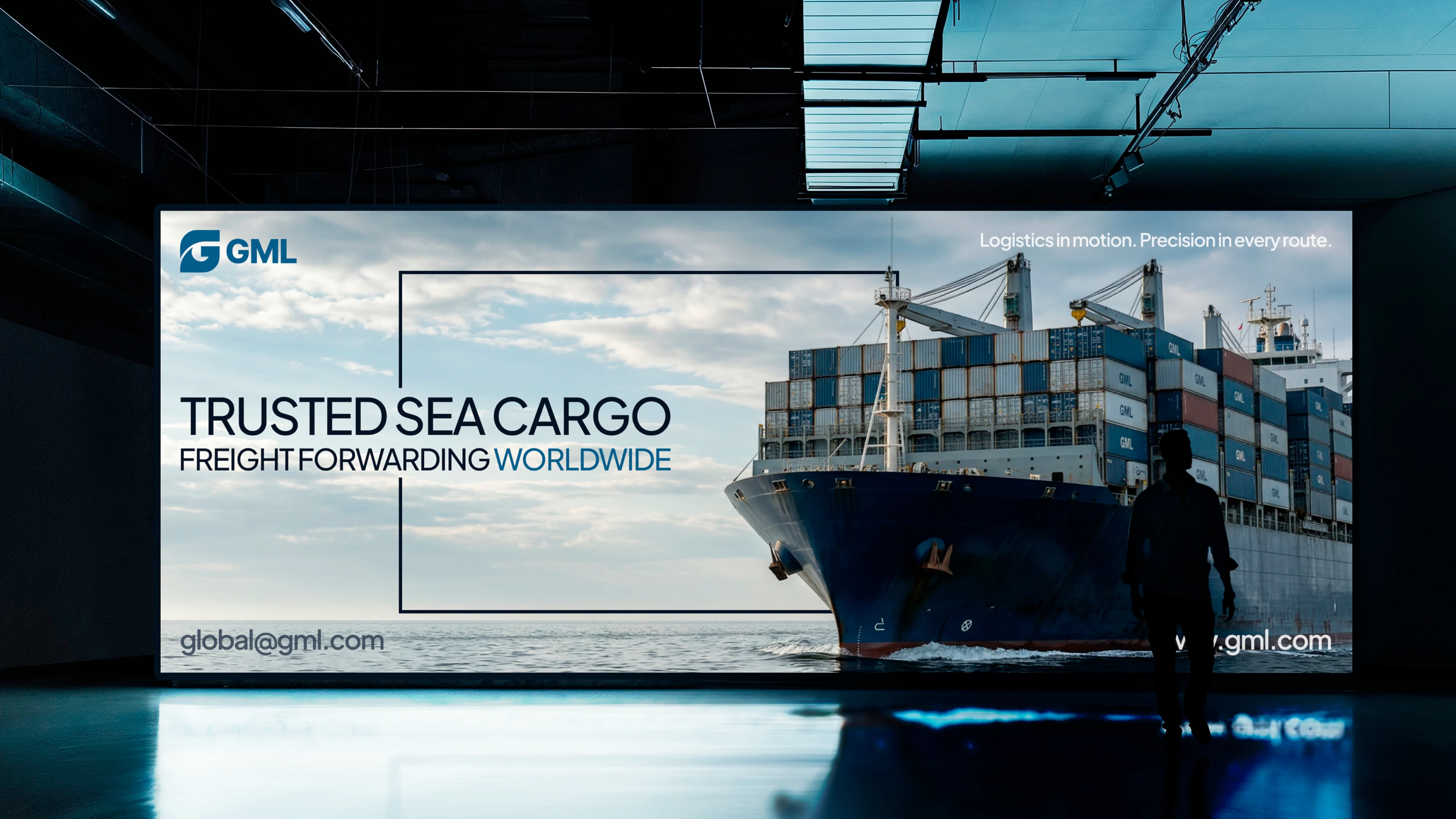 GrandMeridianLogistics | Corporate website | ui/ux — Изображение №8 — Интерфейсы, Брендинг на Dprofile