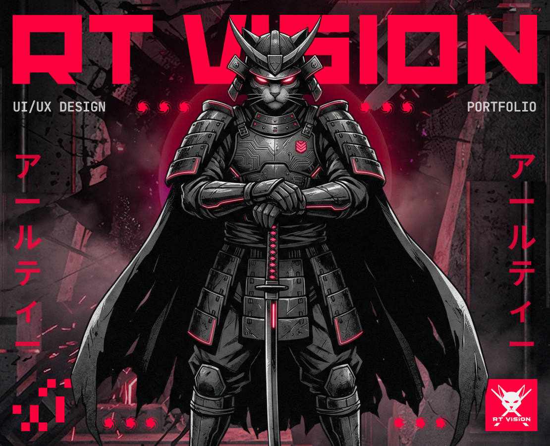 RT Vision | Portfolio | ui/ux design — Интерфейсы, Брендинг на Dprofile