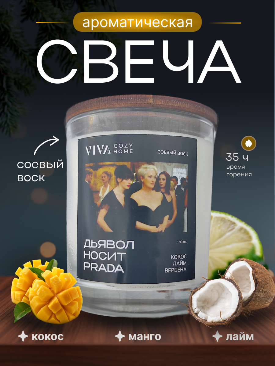 Свеча "Дьявол носит Прада" — Изображение №1 — Маркетинг на Dprofile