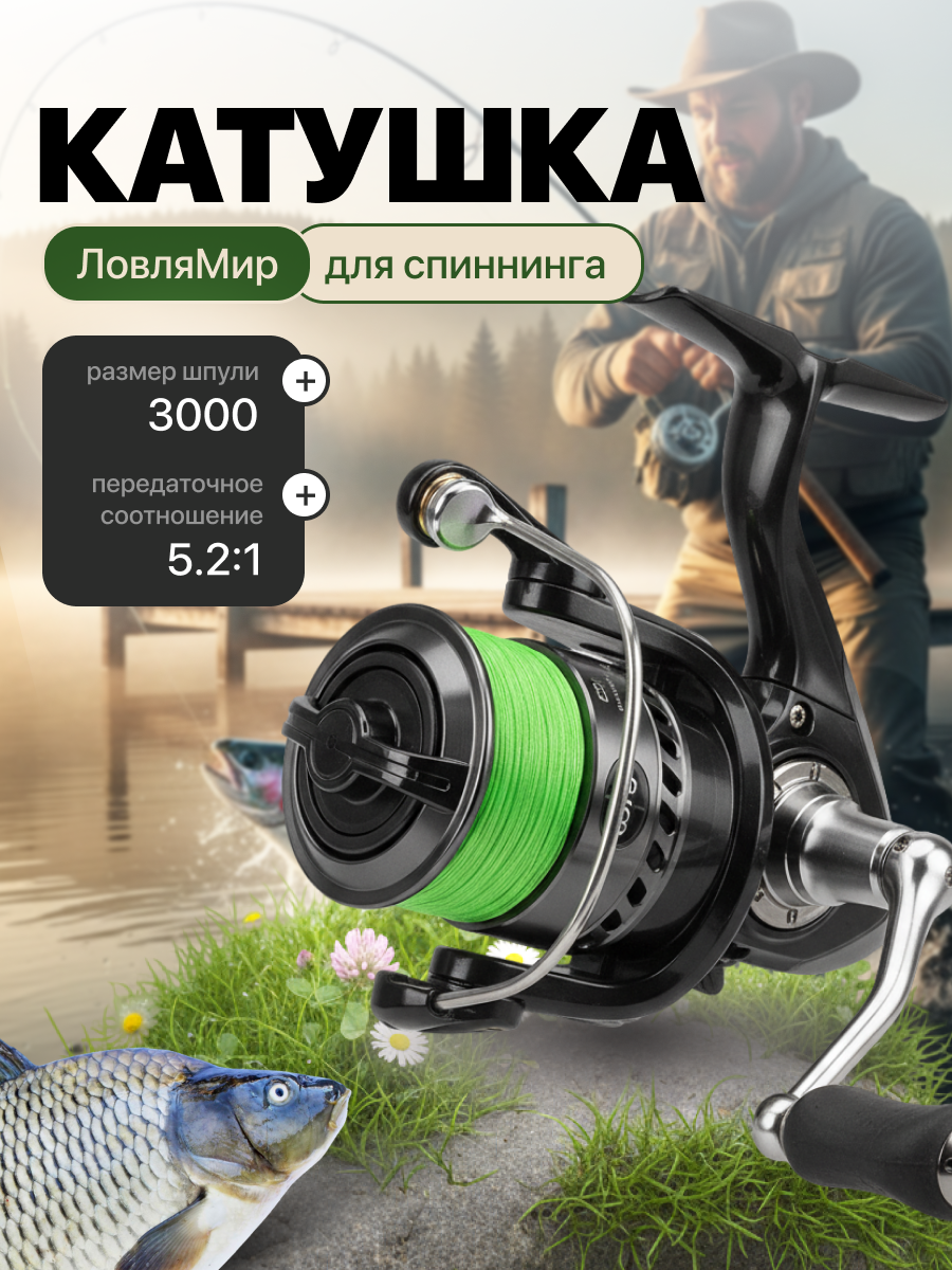 "Катушка для спиннинга" — Изображение №1 — Маркетинг на Dprofile