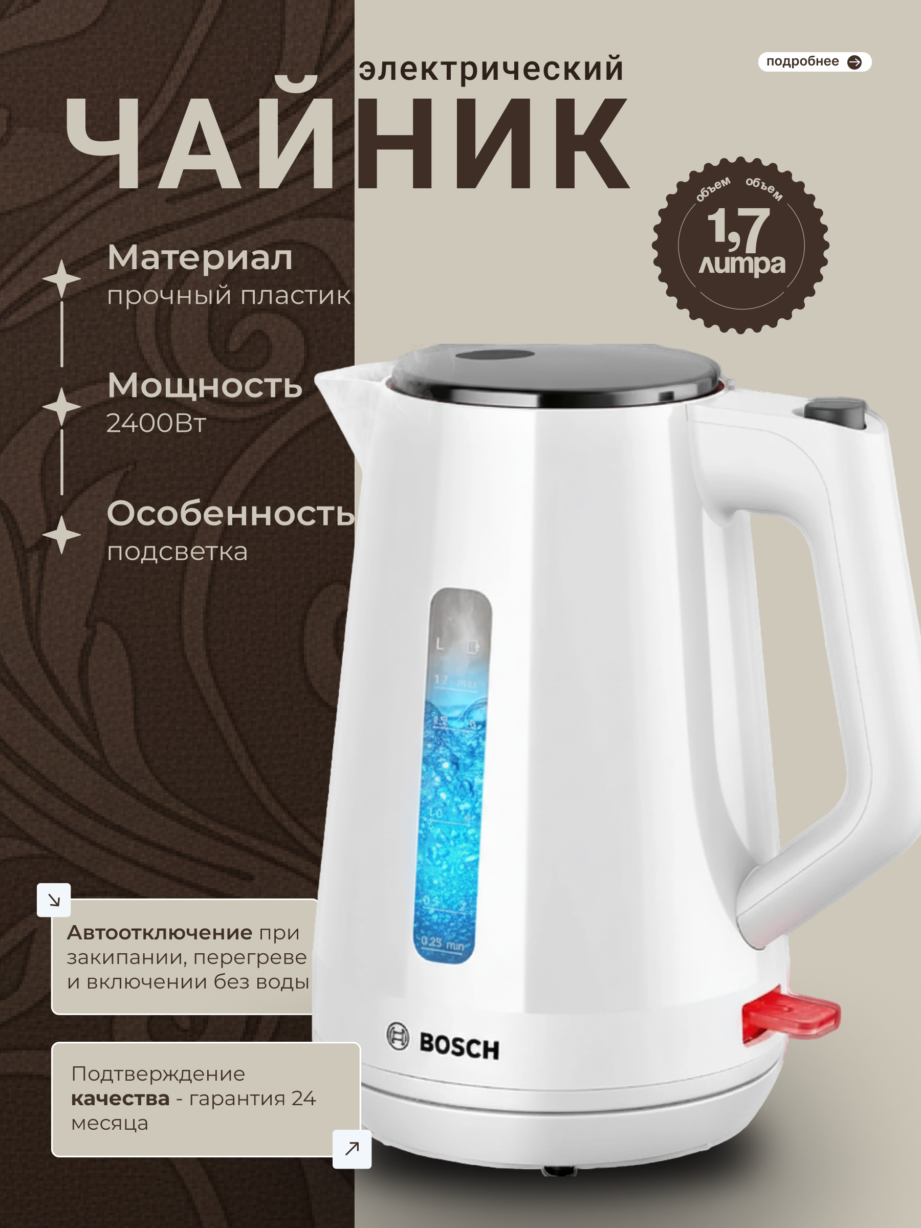 Инфографика для электрических чайников — Изображение №4 — Маркетинг на Dprofile