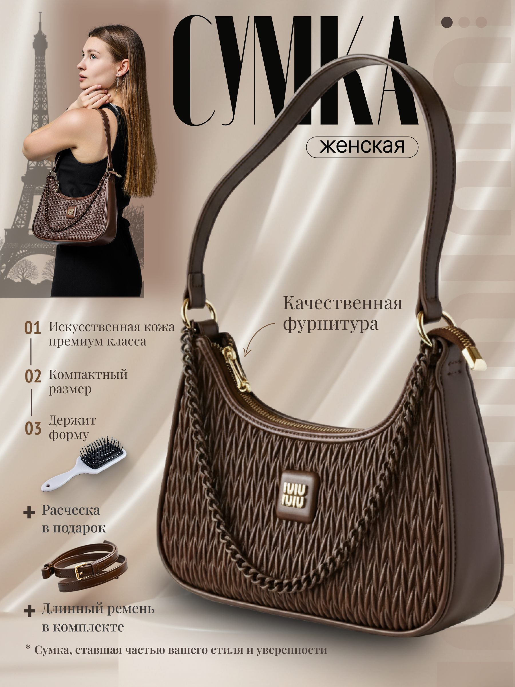 Инфографика для сумки — Изображение №1 — Маркетинг на Dprofile