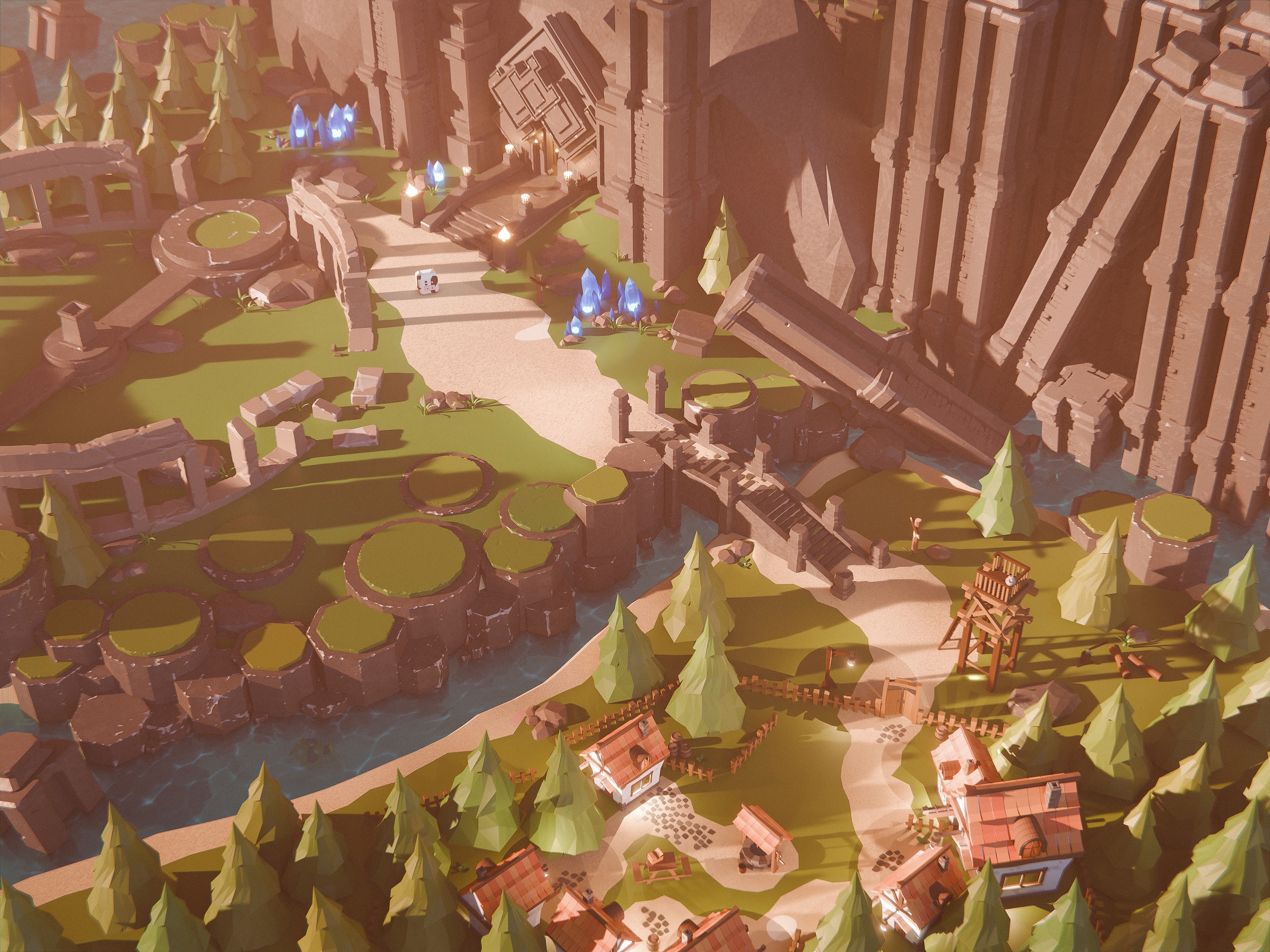 «Побег из подземелья» — Изображение №4 — 3D на Dprofile