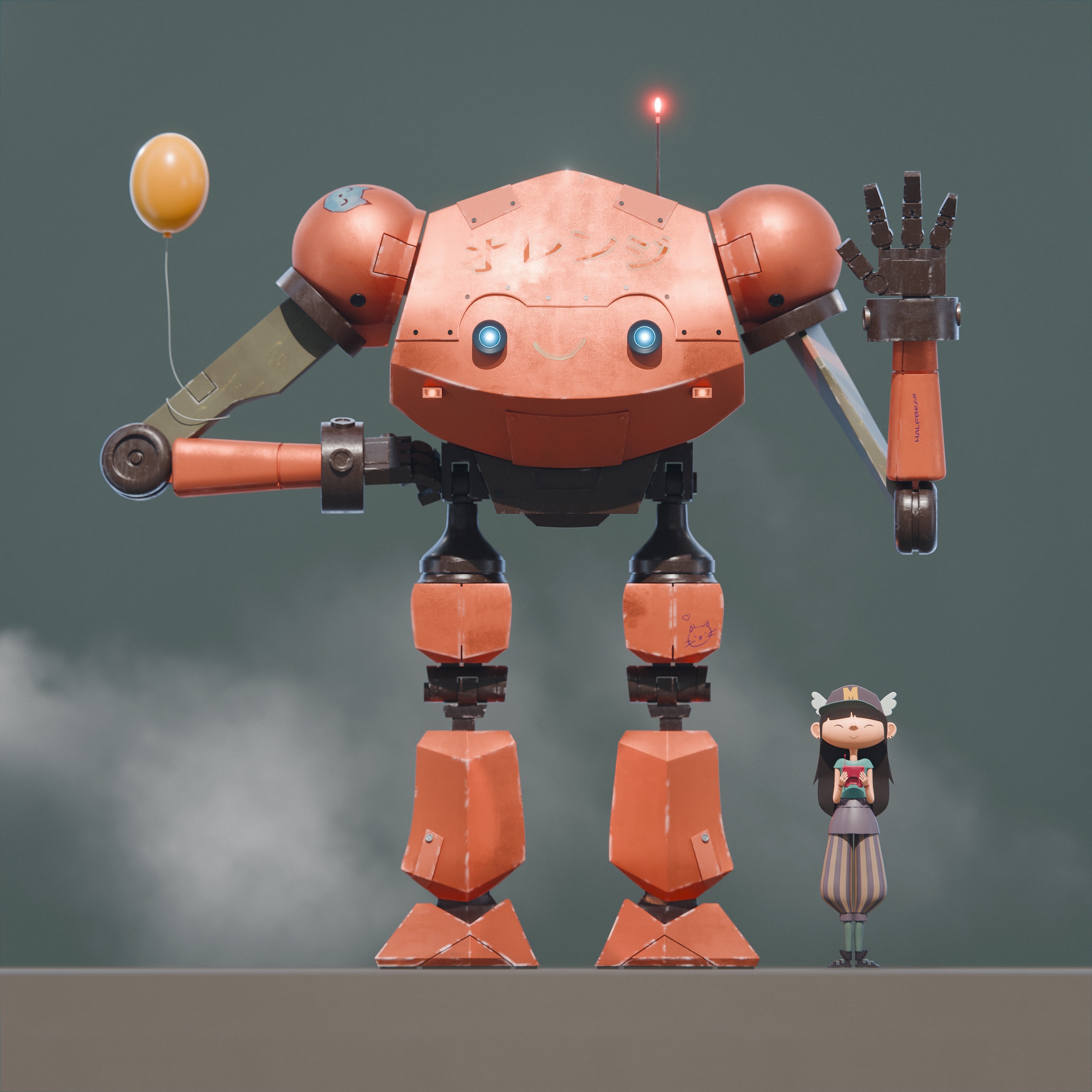 «Робот-помощник» — Изображение №1 — 3D на Dprofile
