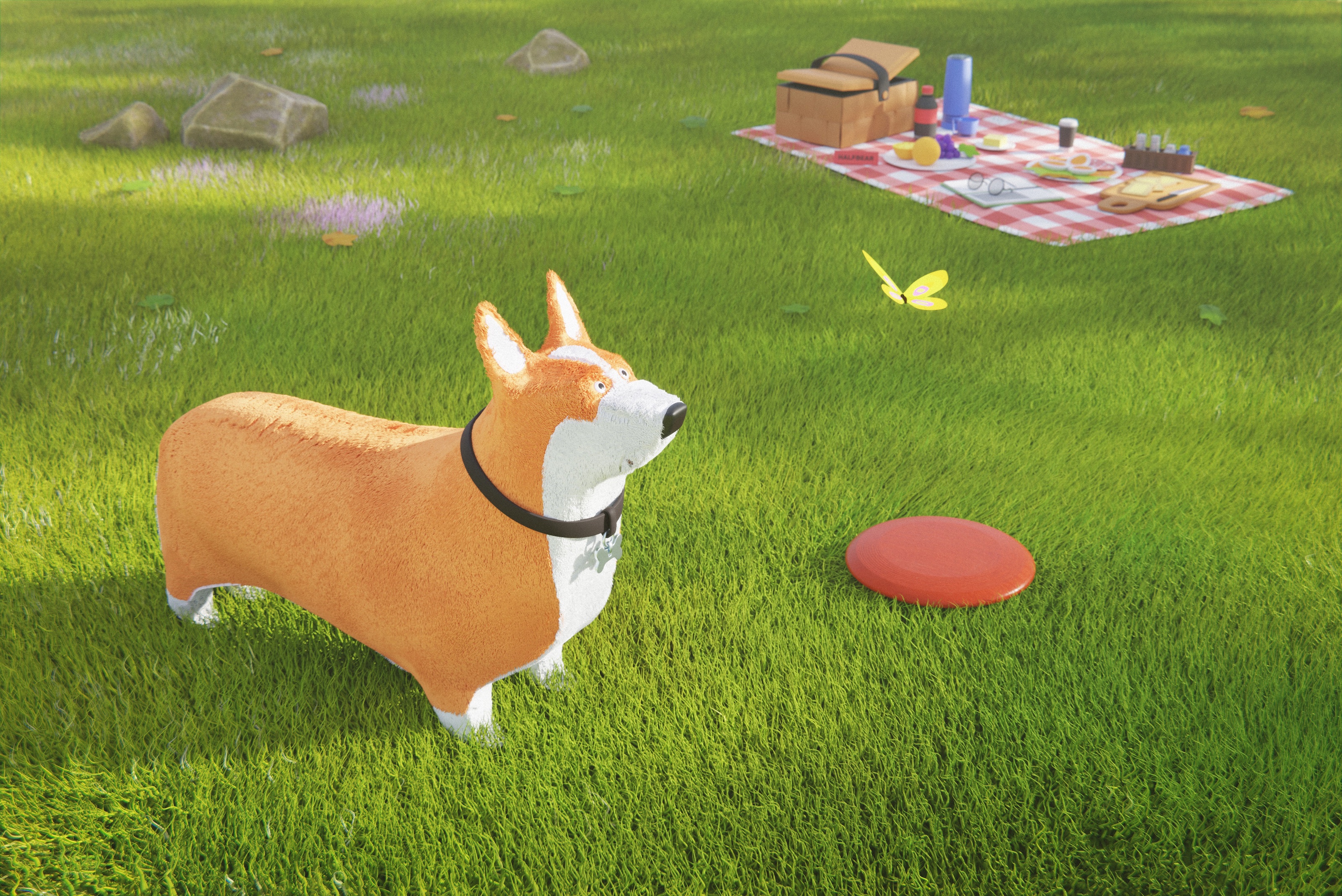 «Лето корги» — Изображение №1 — 3D на Dprofile