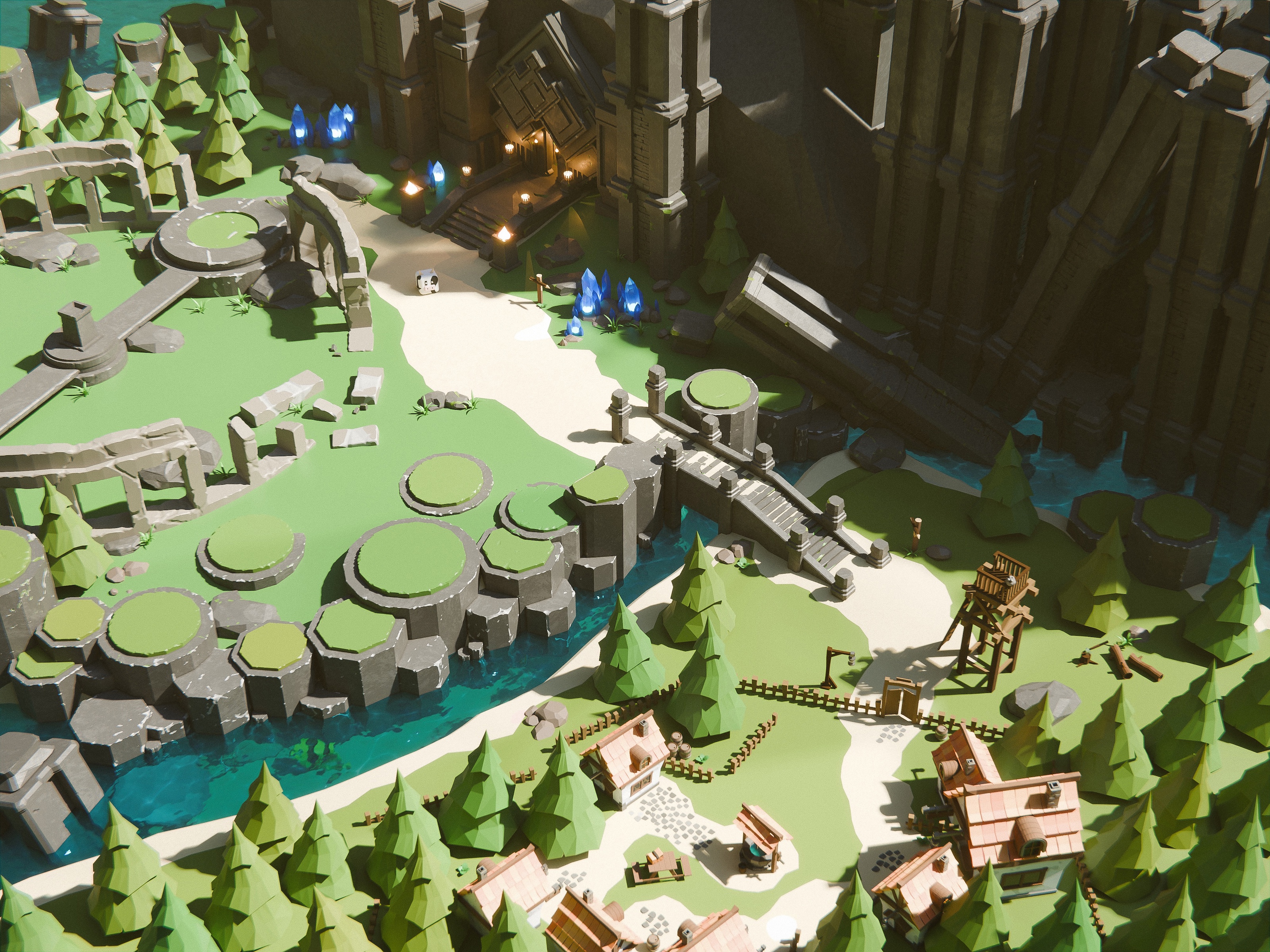 «Побег из подземелья» — Изображение №1 — 3D на Dprofile