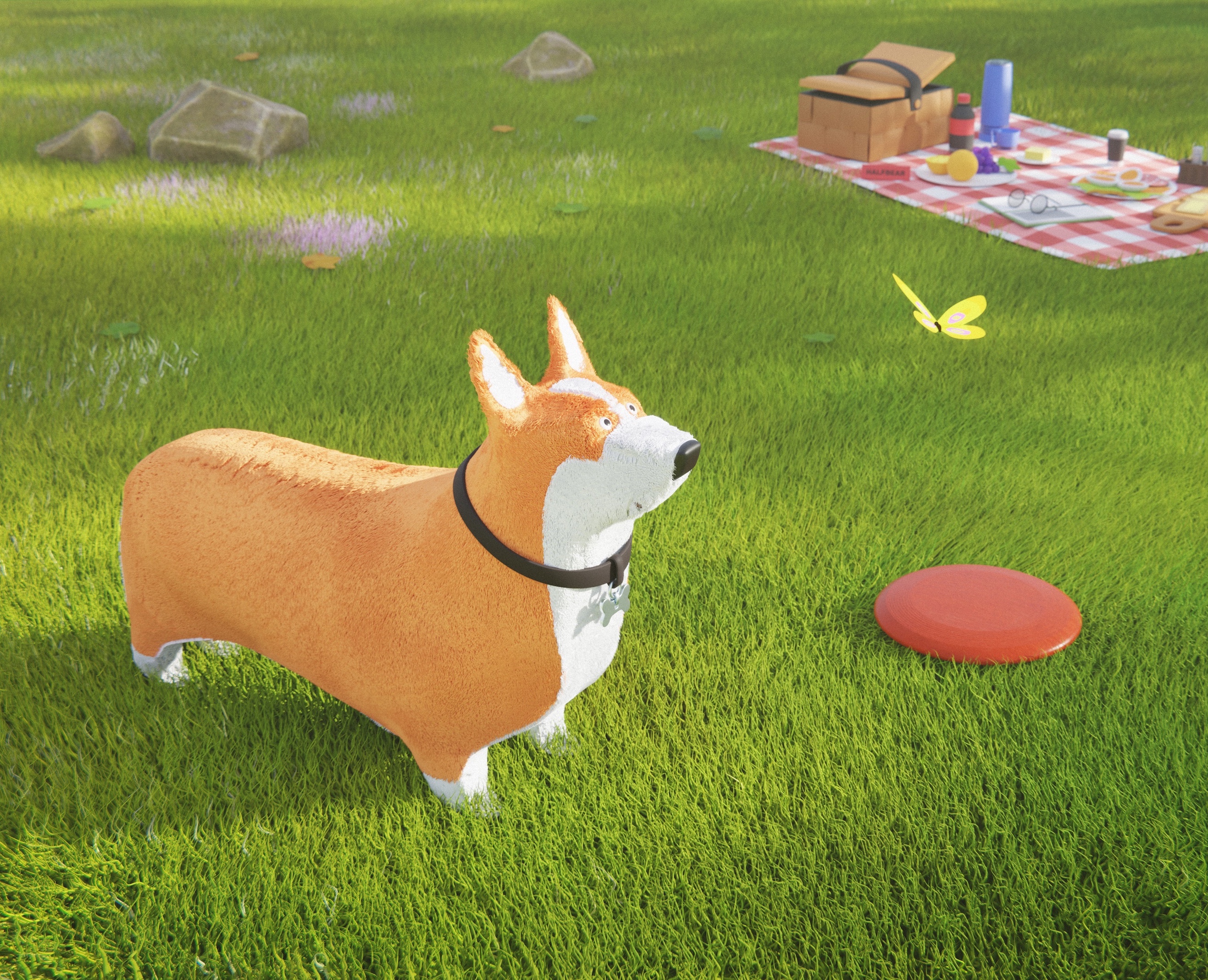 «Лето корги» — 3D на Dprofile