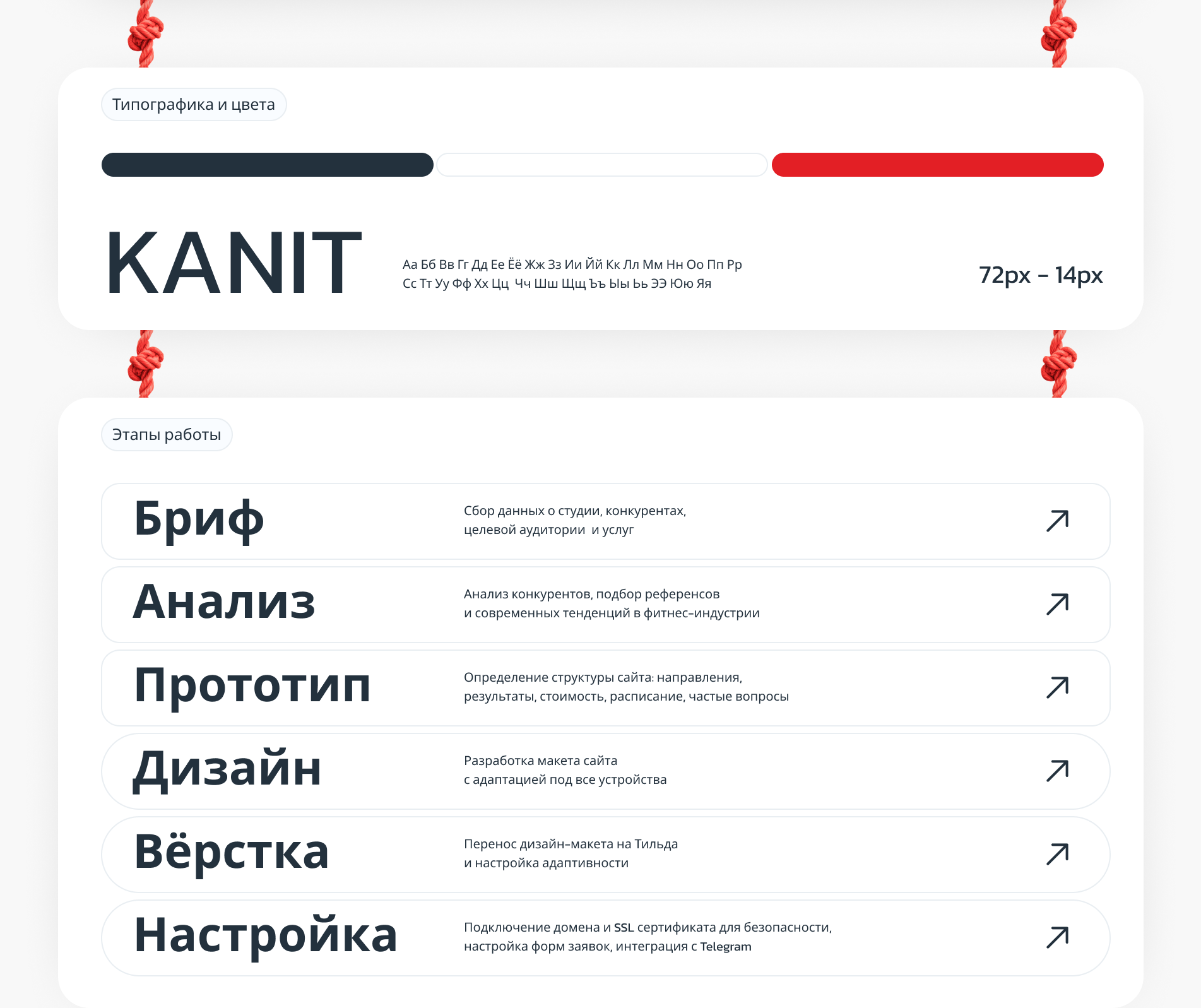 Landing Page | Лендинг для фитнес-студии — Изображение №3 — Интерфейсы на Dprofile