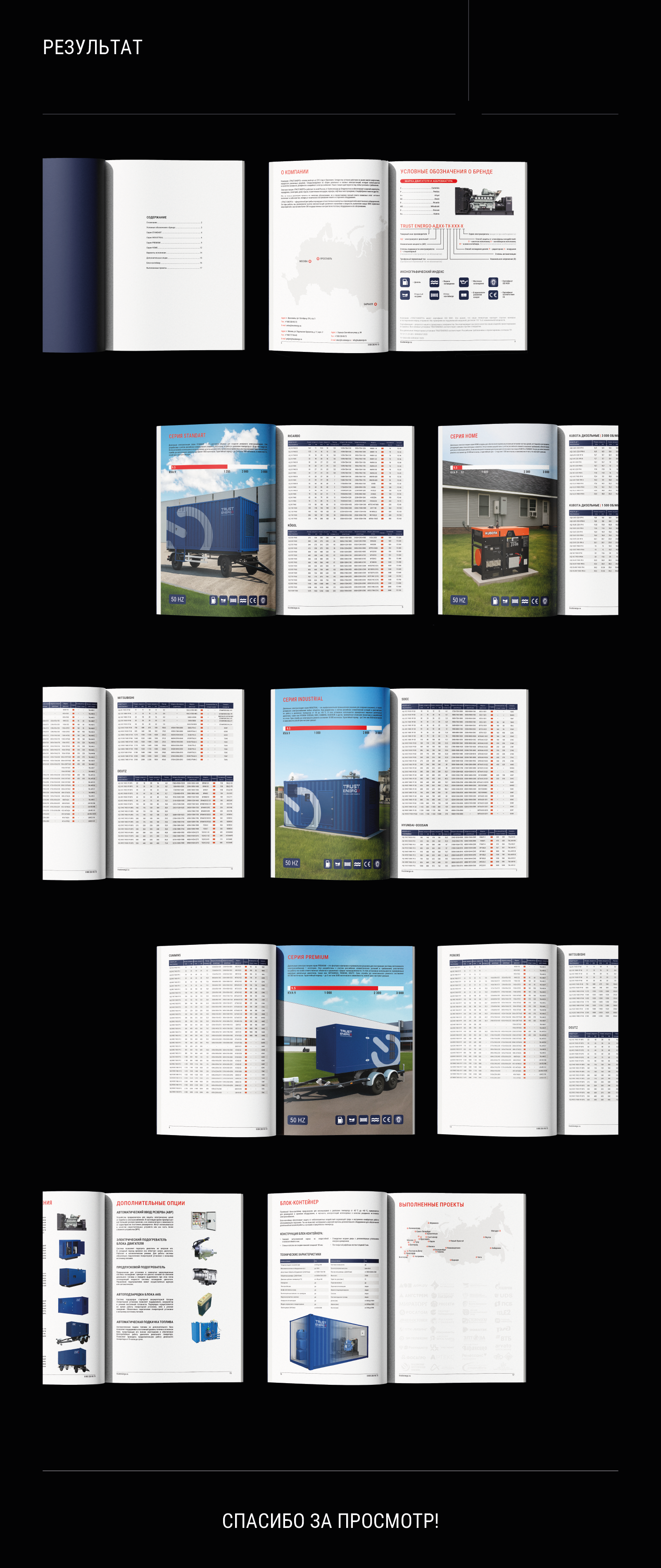 Каталог продукции для компании TRUST ENERGO — Изображение №2 — Графика на Dprofile