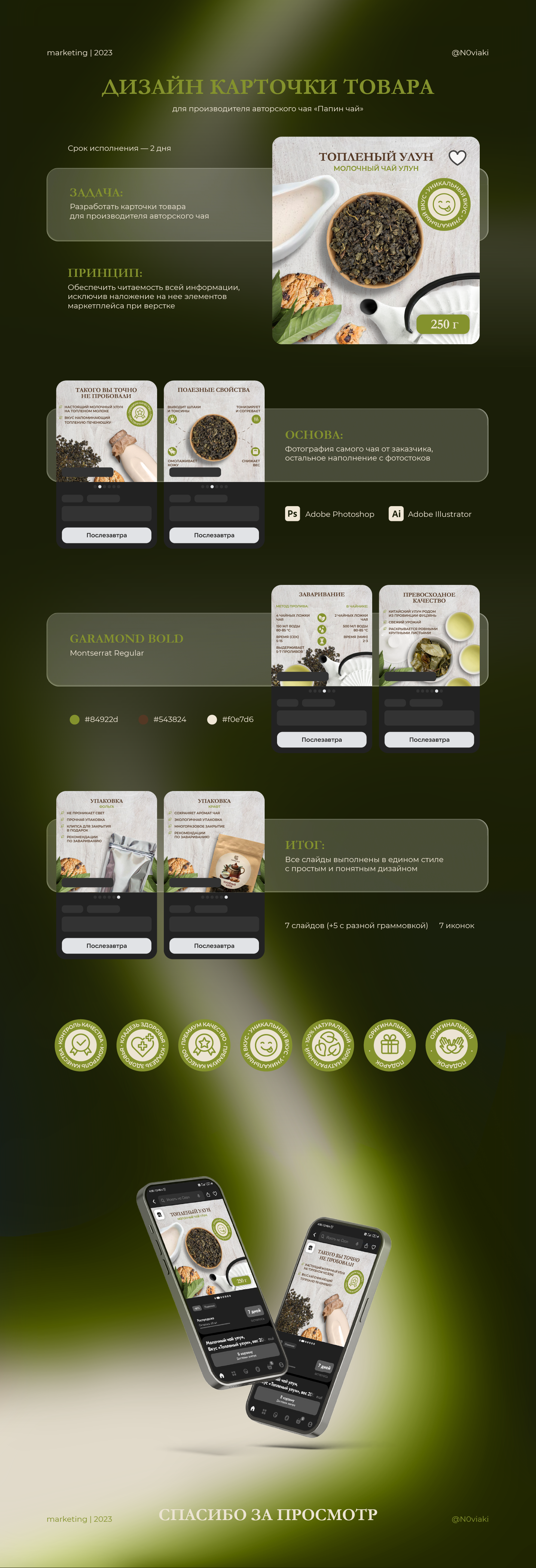 Карточка товара для маркетплейса — Изображение №1 — Графика на Dprofile