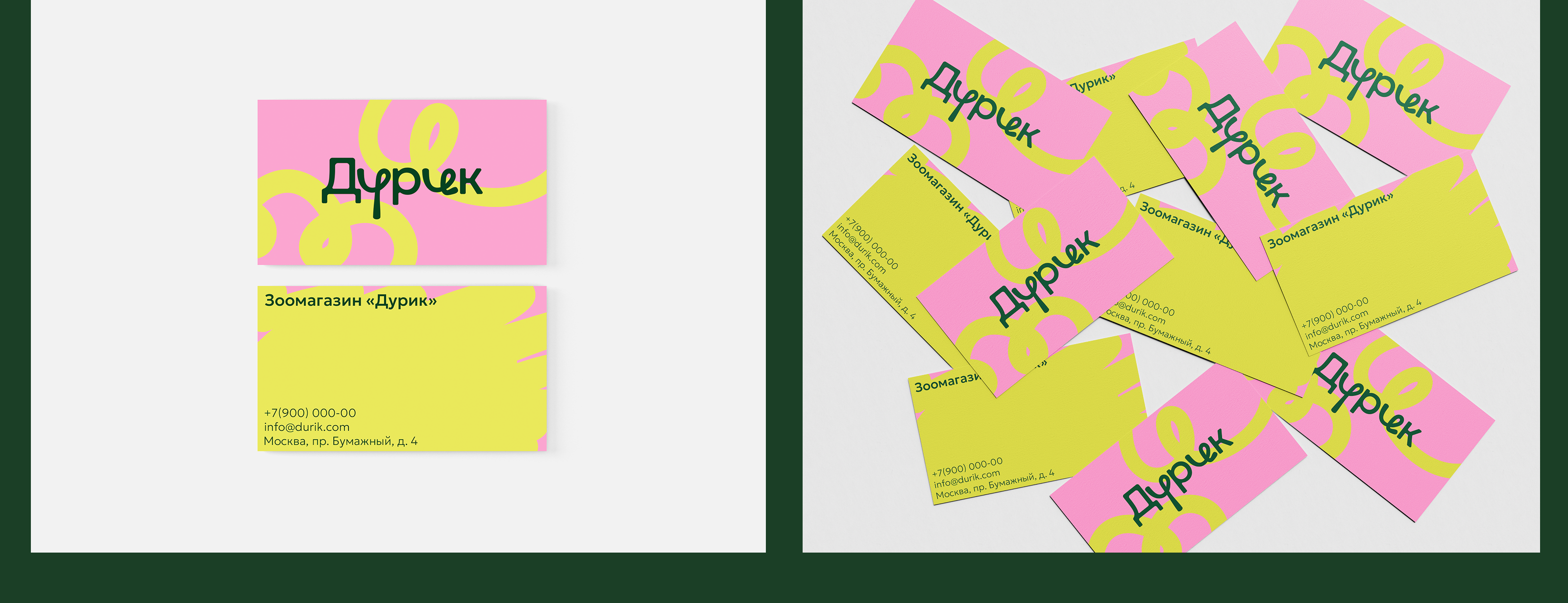 ДУРИК | Брендинг для зоомагазина — Изображение №4 — Брендинг на Dprofile