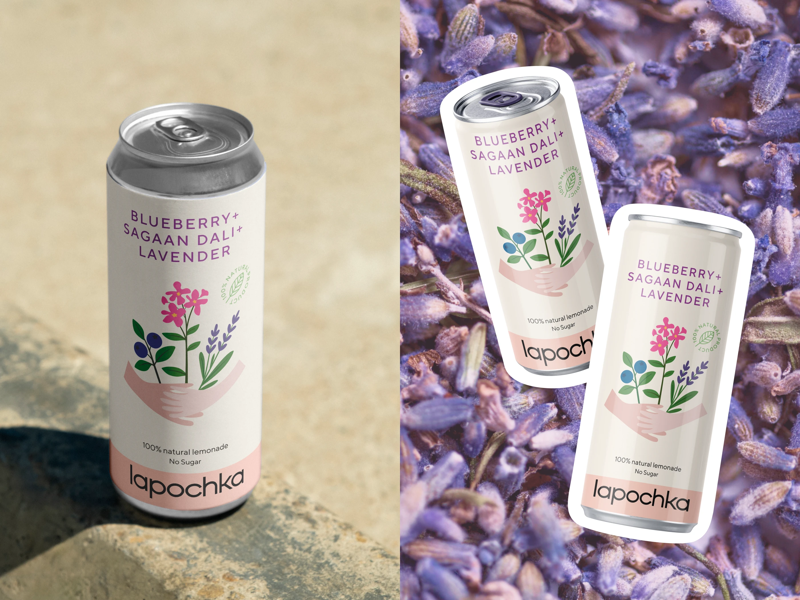 Дизайн упаковки для лимонада | Lapochka × Endy — Изображение №5 — Брендинг, Иллюстрация на Dprofile