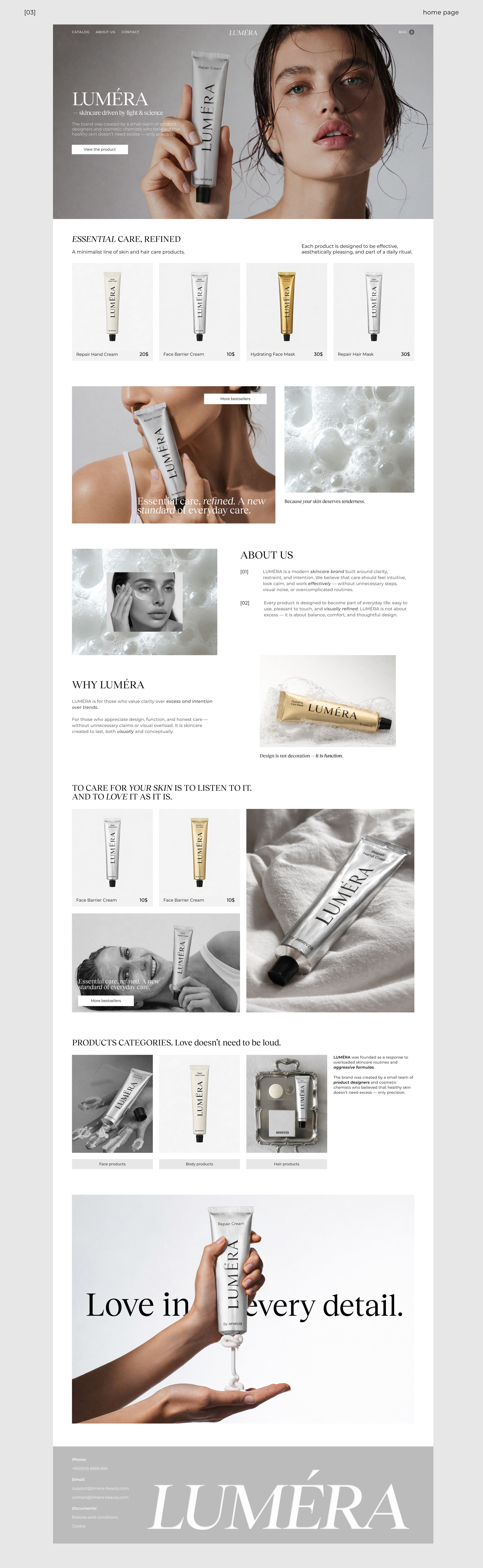 e-com beauty web-site — Изображение №4 — Интерфейсы на Dprofile