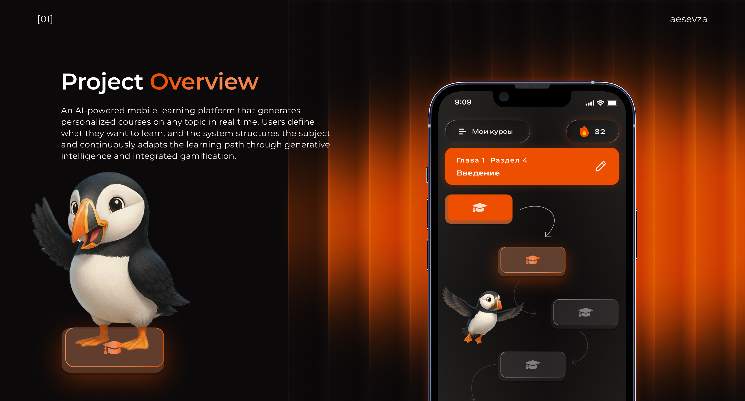 Gamified AI Education Platform | Mobile App UX/UI — Изображение №1 — Интерфейсы на Dprofile