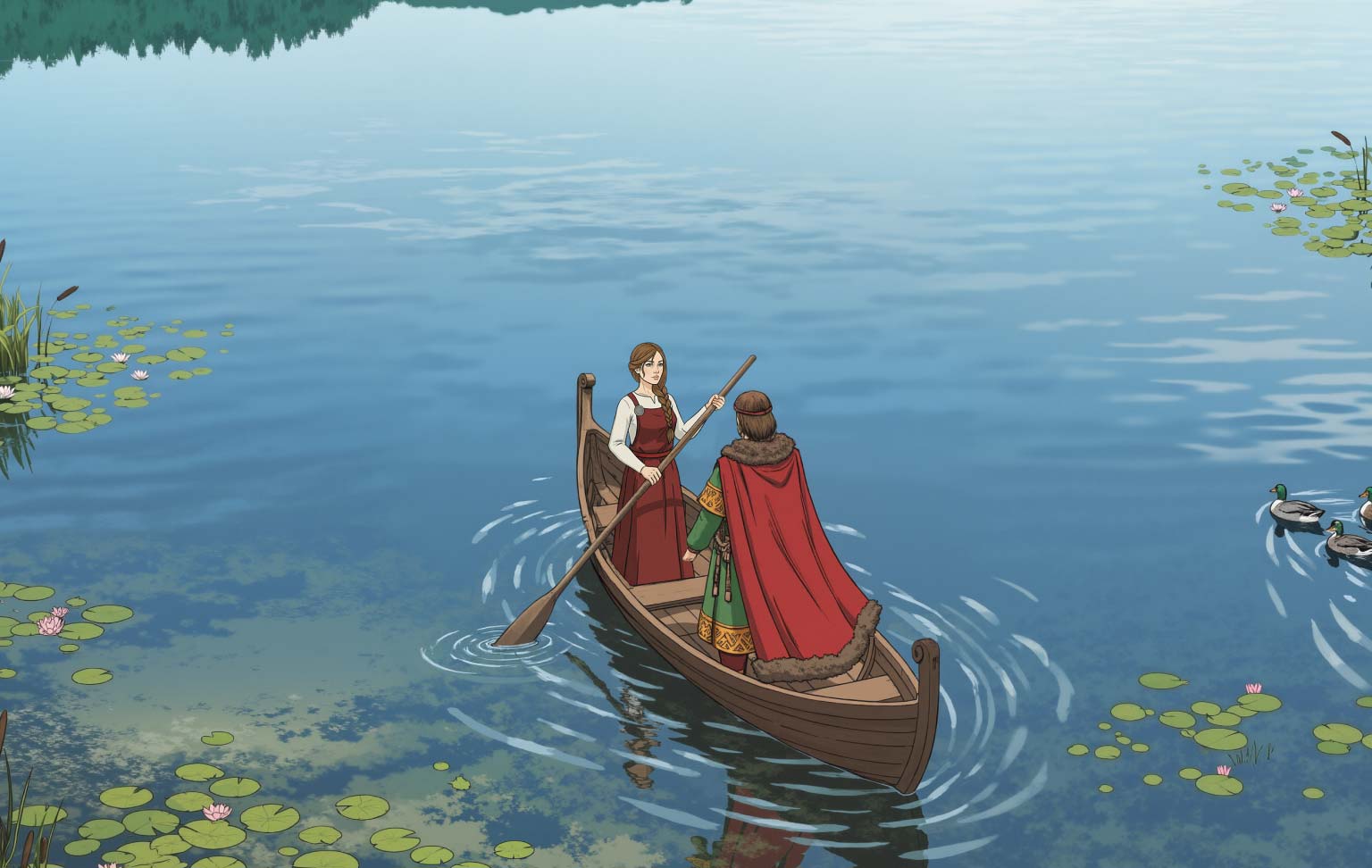 Княгиня Ольга — Изображение №20 — Иллюстрация, Анимация на Dprofile