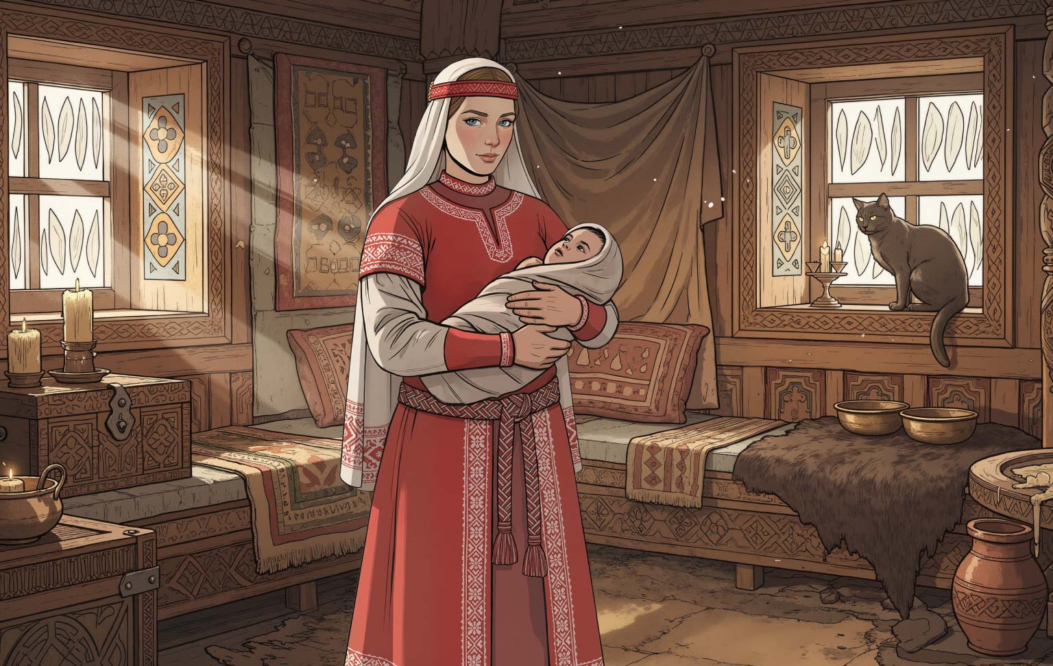 Княгиня Ольга — Изображение №24 — Иллюстрация, Анимация на Dprofile