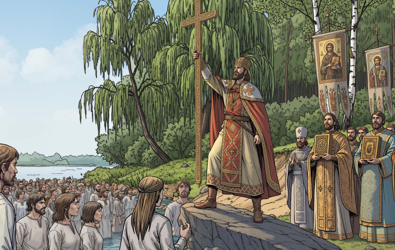 Княгиня Ольга — Изображение №46 — Иллюстрация, Анимация на Dprofile