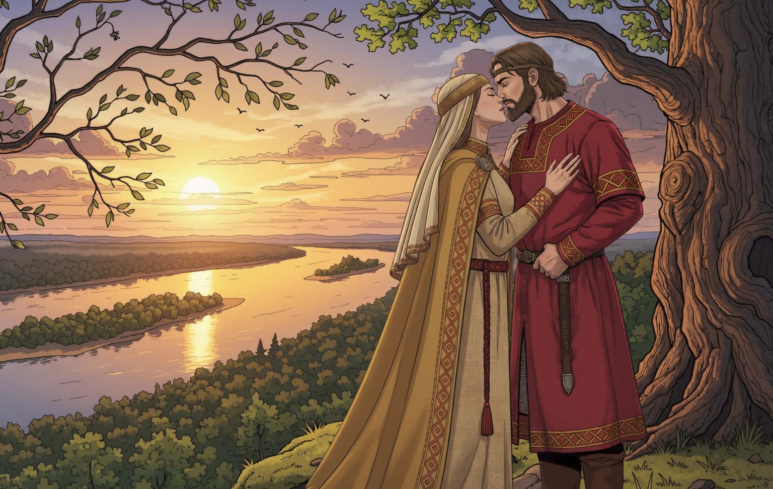 Княгиня Ольга — Изображение №23 — Иллюстрация, Анимация на Dprofile