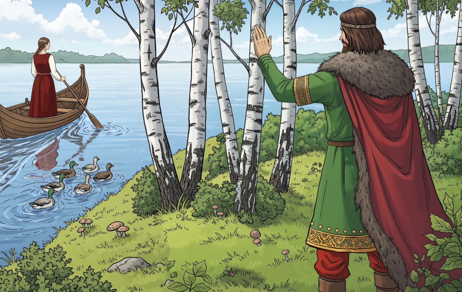 Княгиня Ольга — Изображение №21 — Иллюстрация, Анимация на Dprofile