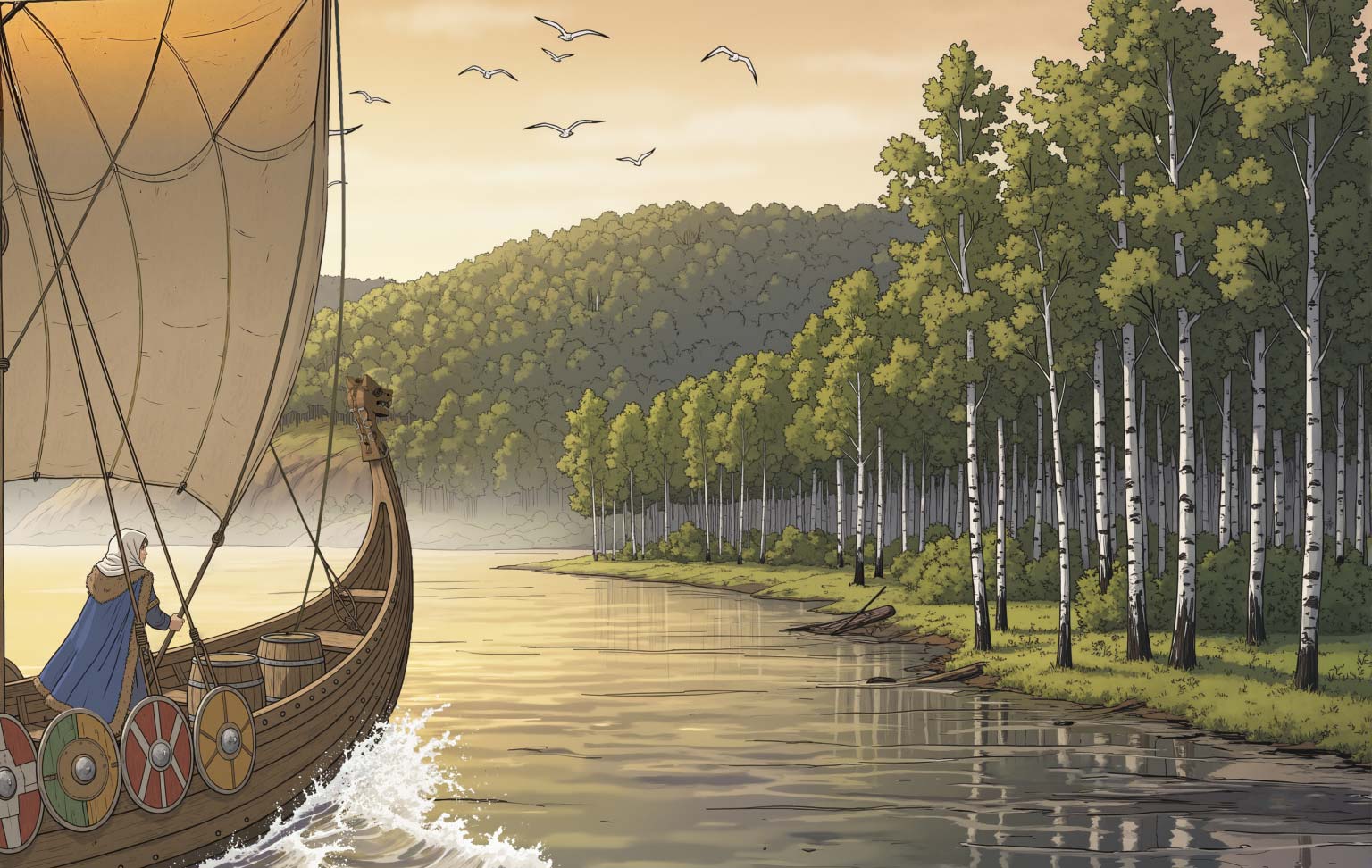 Княгиня Ольга — Изображение №44 — Иллюстрация, Анимация на Dprofile