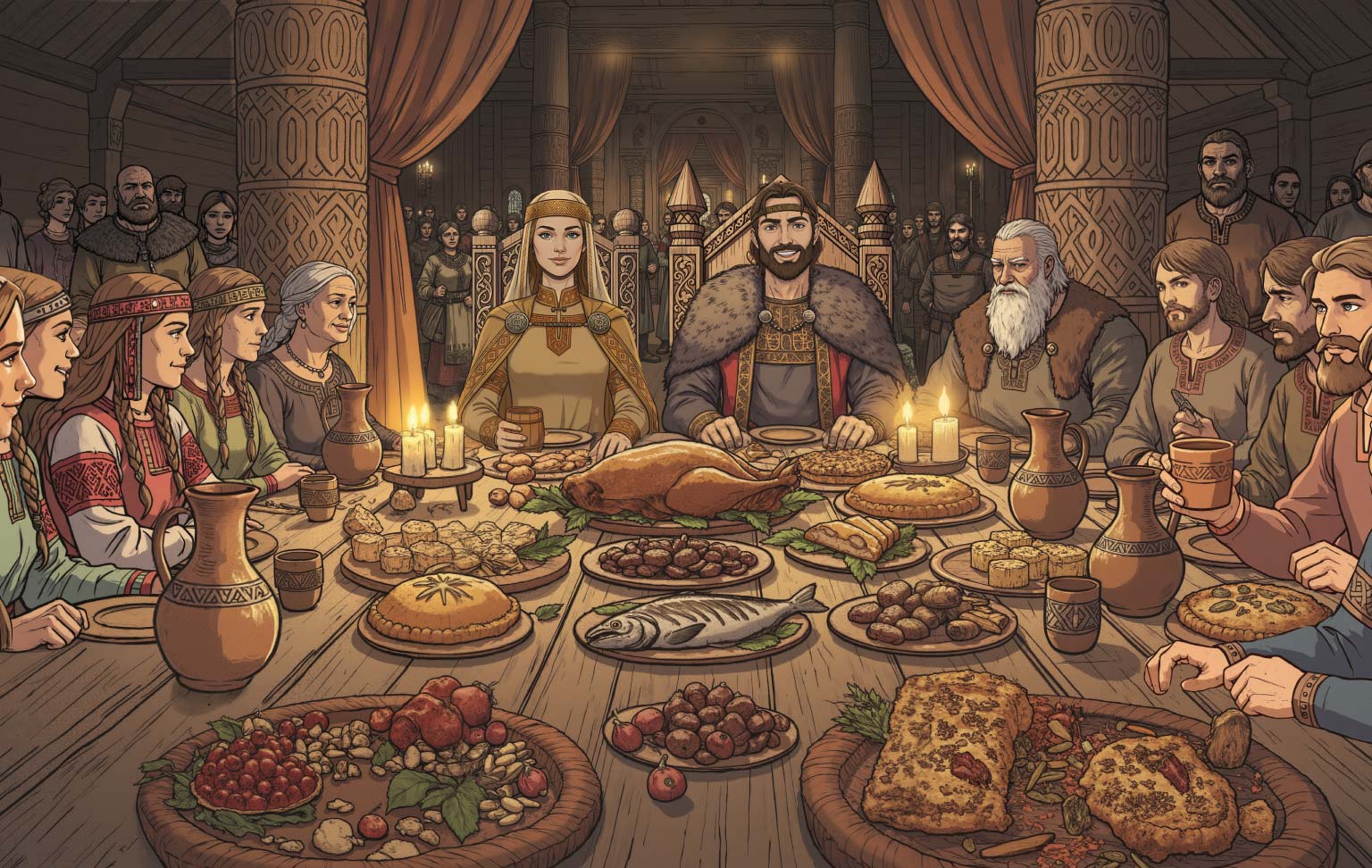 Княгиня Ольга — Изображение №22 — Иллюстрация, Анимация на Dprofile