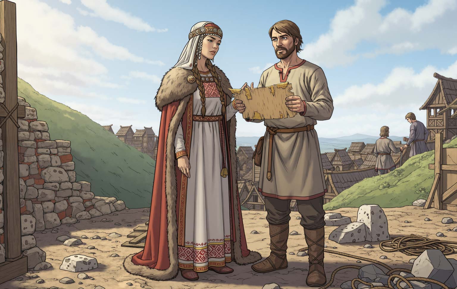 Княгиня Ольга — Изображение №35 — Иллюстрация, Анимация на Dprofile