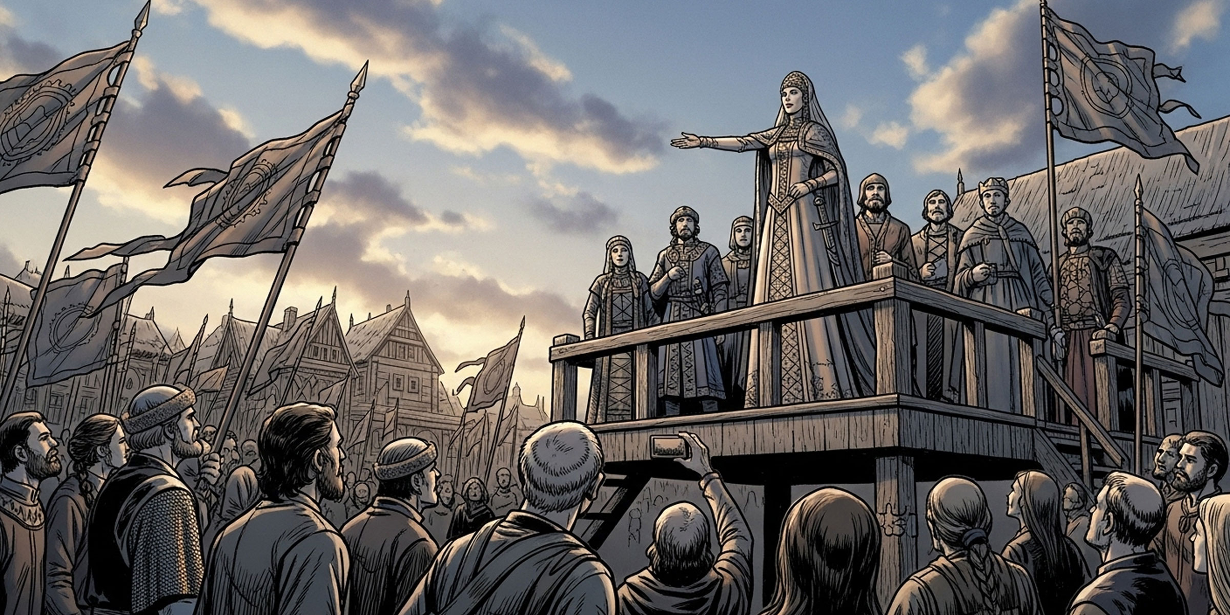 Княгиня Ольга — Изображение №50 — Иллюстрация, Анимация на Dprofile