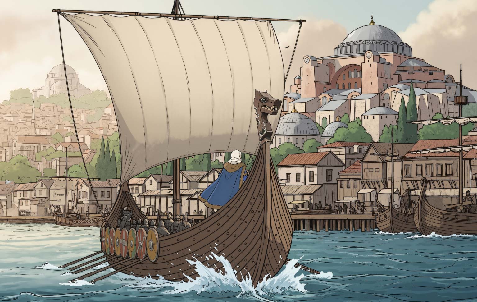 Княгиня Ольга — Изображение №43 — Иллюстрация, Анимация на Dprofile