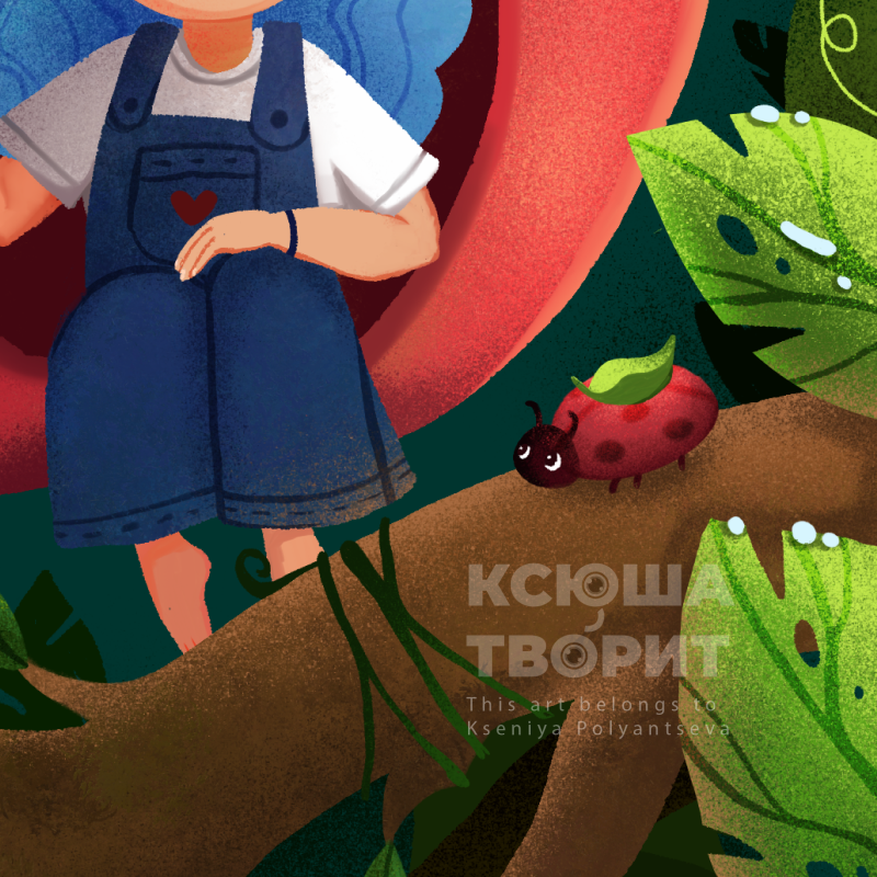 Иллюстрация "Маленькая Фея" — Изображение №5 — Иллюстрация, Графика на Dprofile