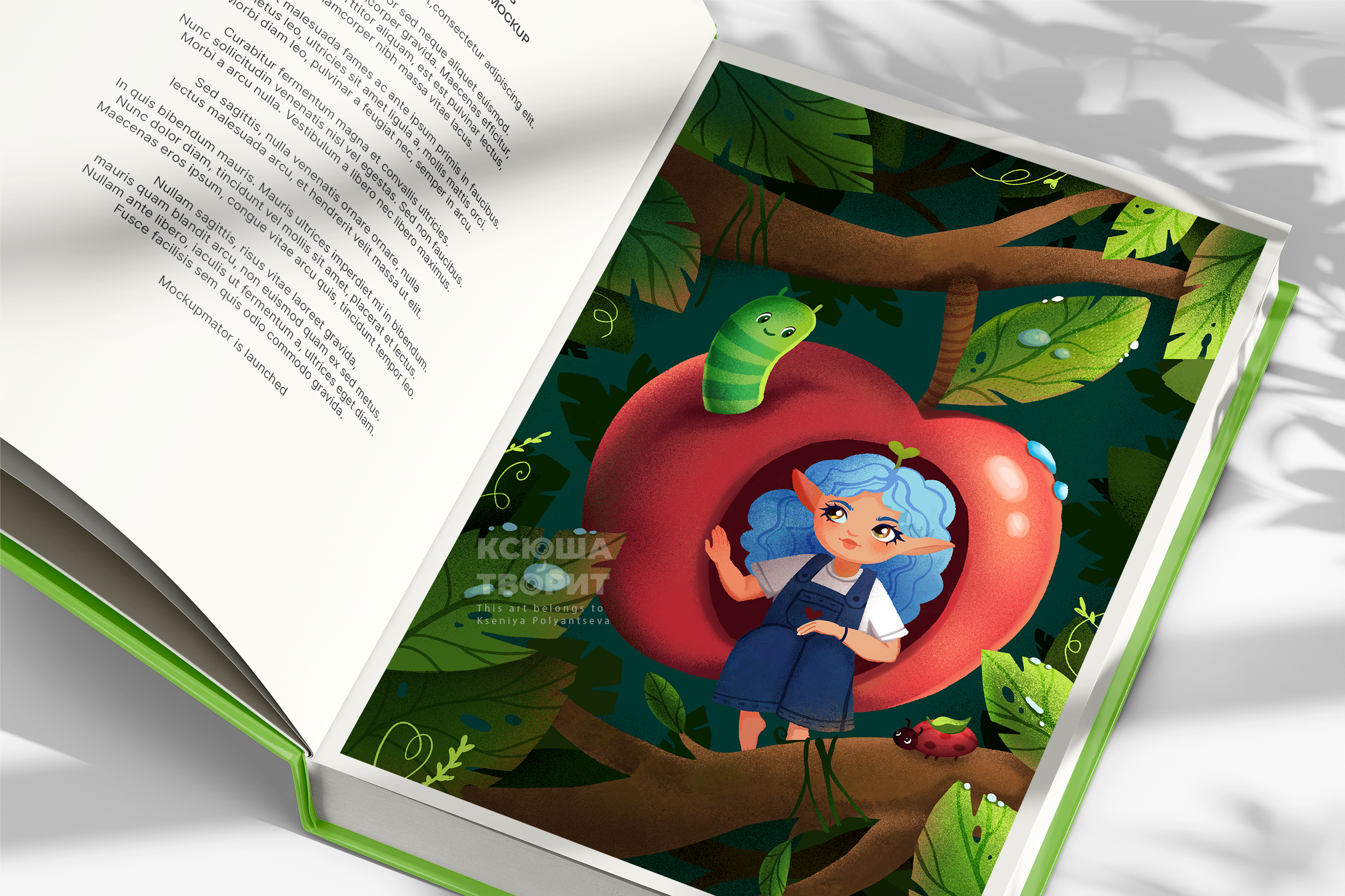 Иллюстрация "Маленькая Фея" — Изображение №2 — Иллюстрация, Графика на Dprofile