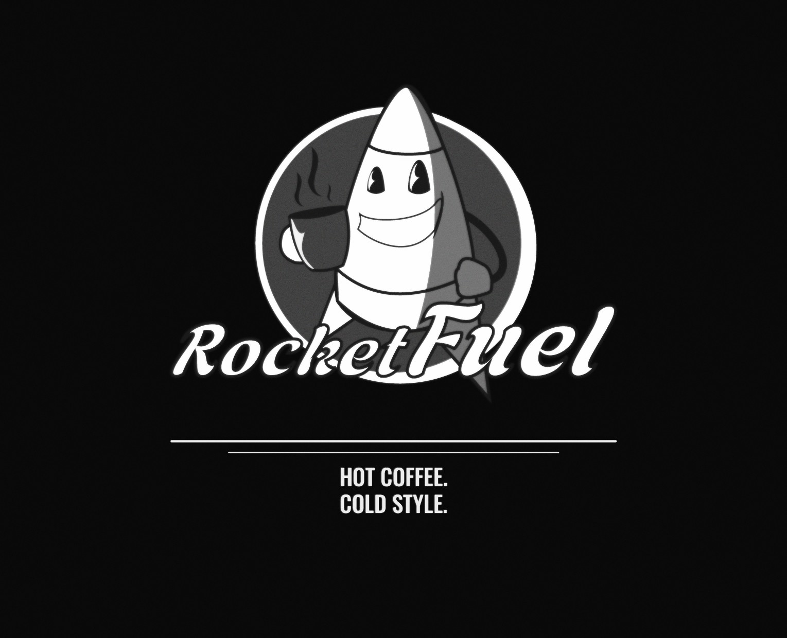 Rocket Fuel | Noir Coffee House Branding & Visual Identity на Dprofile