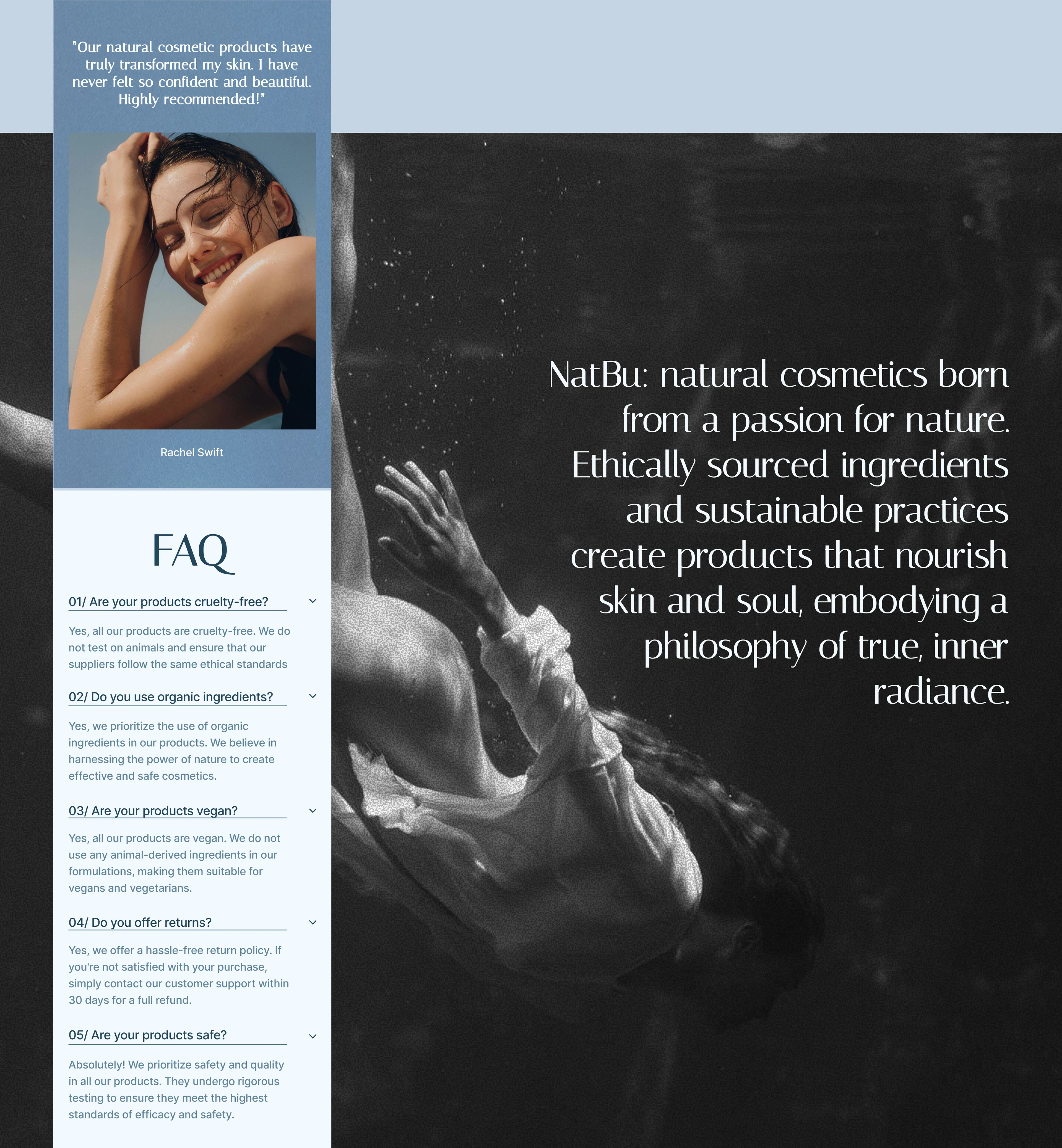 Дизайн-концепт интернет-магазина косметики | NatBu — Изображение №6 — Интерфейсы на Dprofile