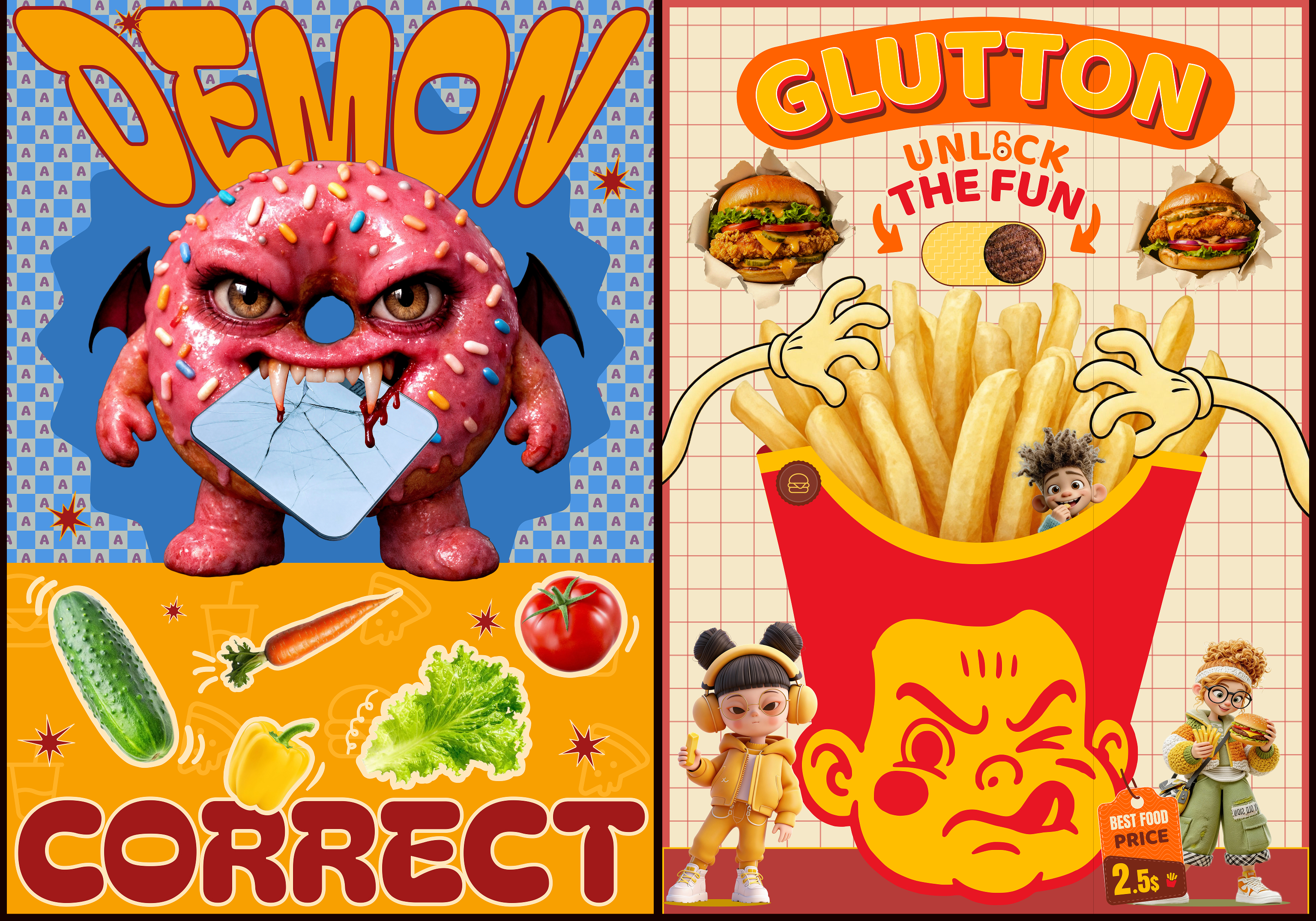 FOOD POSTER COLLECTION — Изображение №10 — Графика на Dprofile