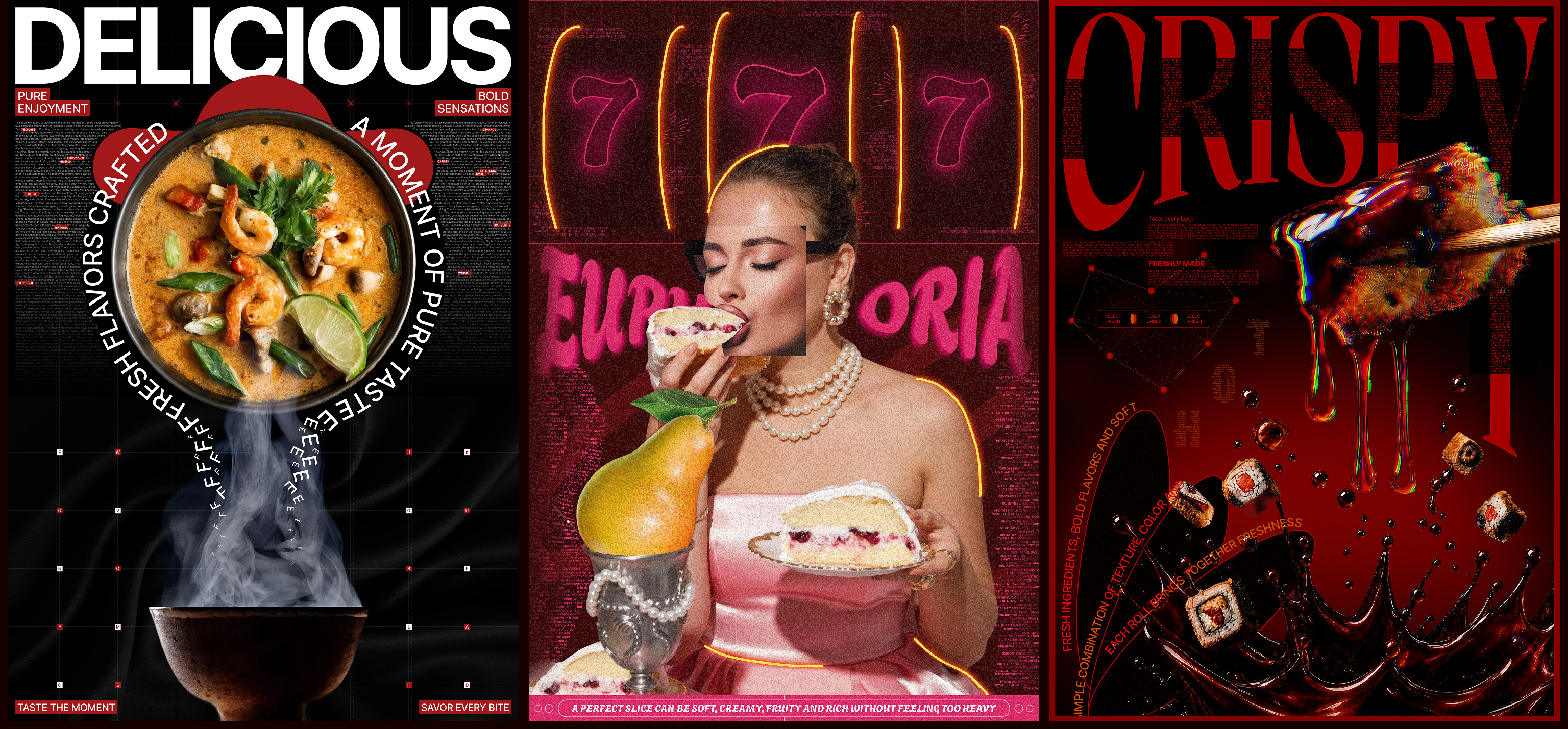 FOOD POSTER COLLECTION — Изображение №3 — Графика на Dprofile