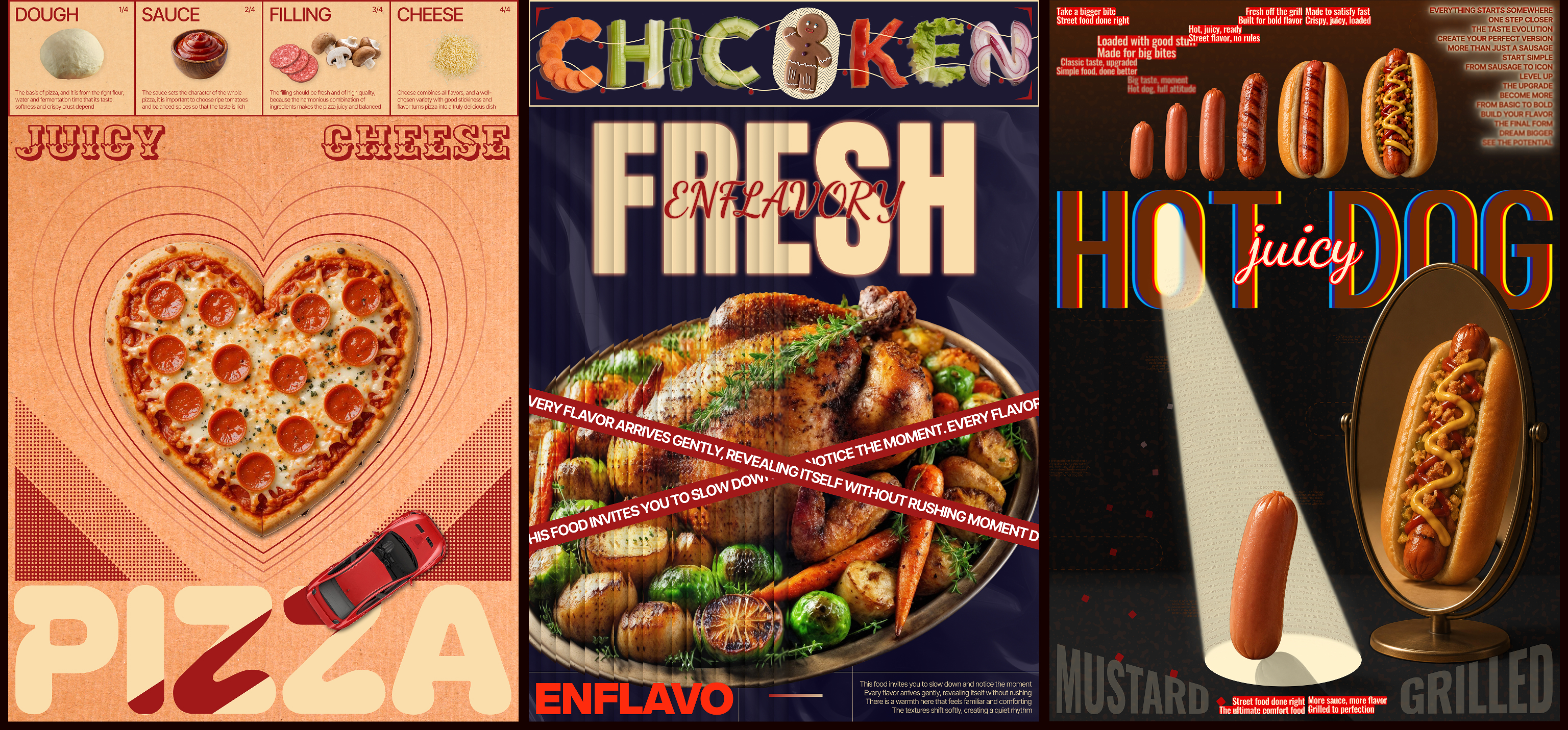 FOOD POSTER COLLECTION — Изображение №8 — Графика на Dprofile