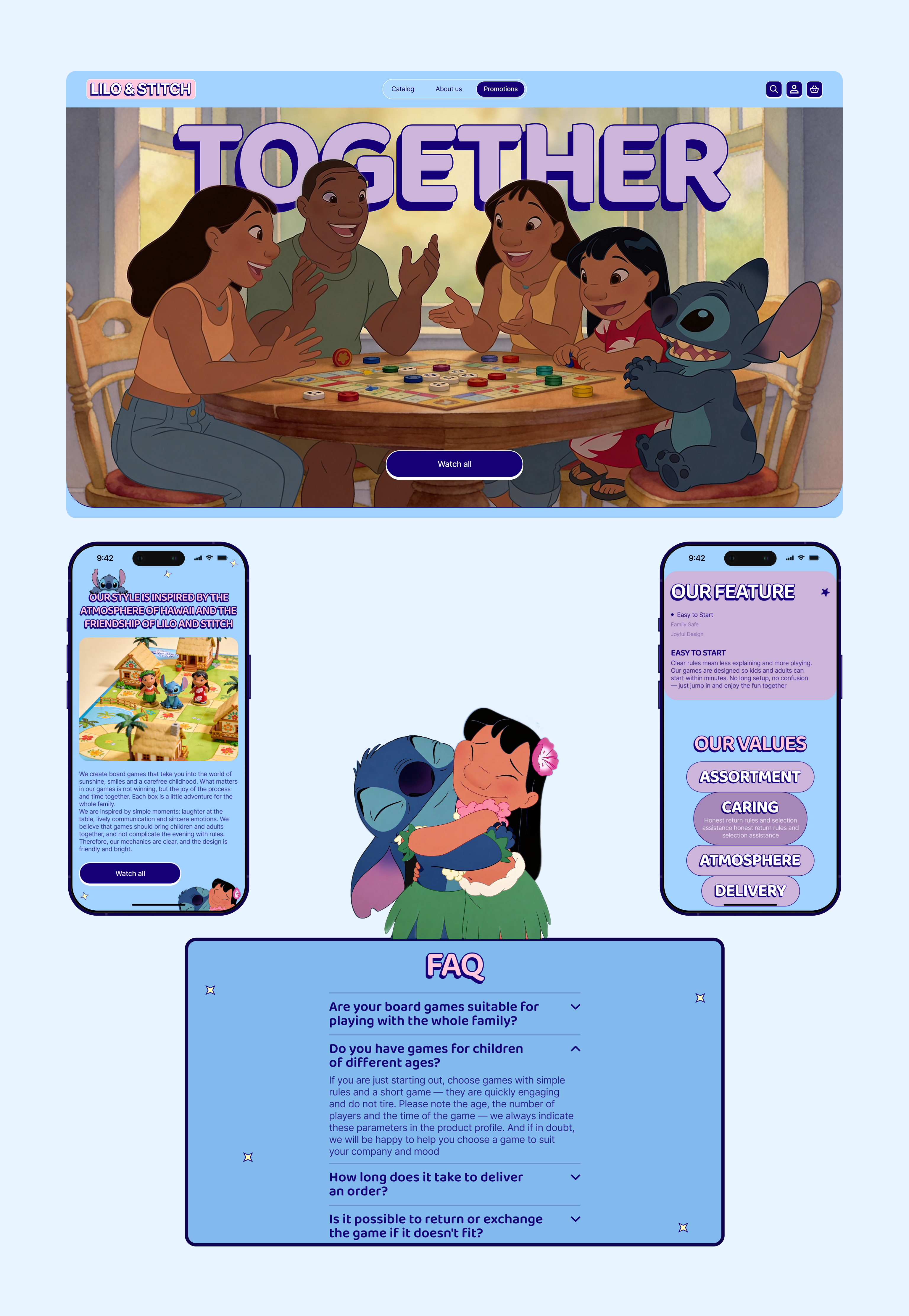 Ohana Market — Board Game Store — Изображение №9 — Интерфейсы, Анимация на Dprofile