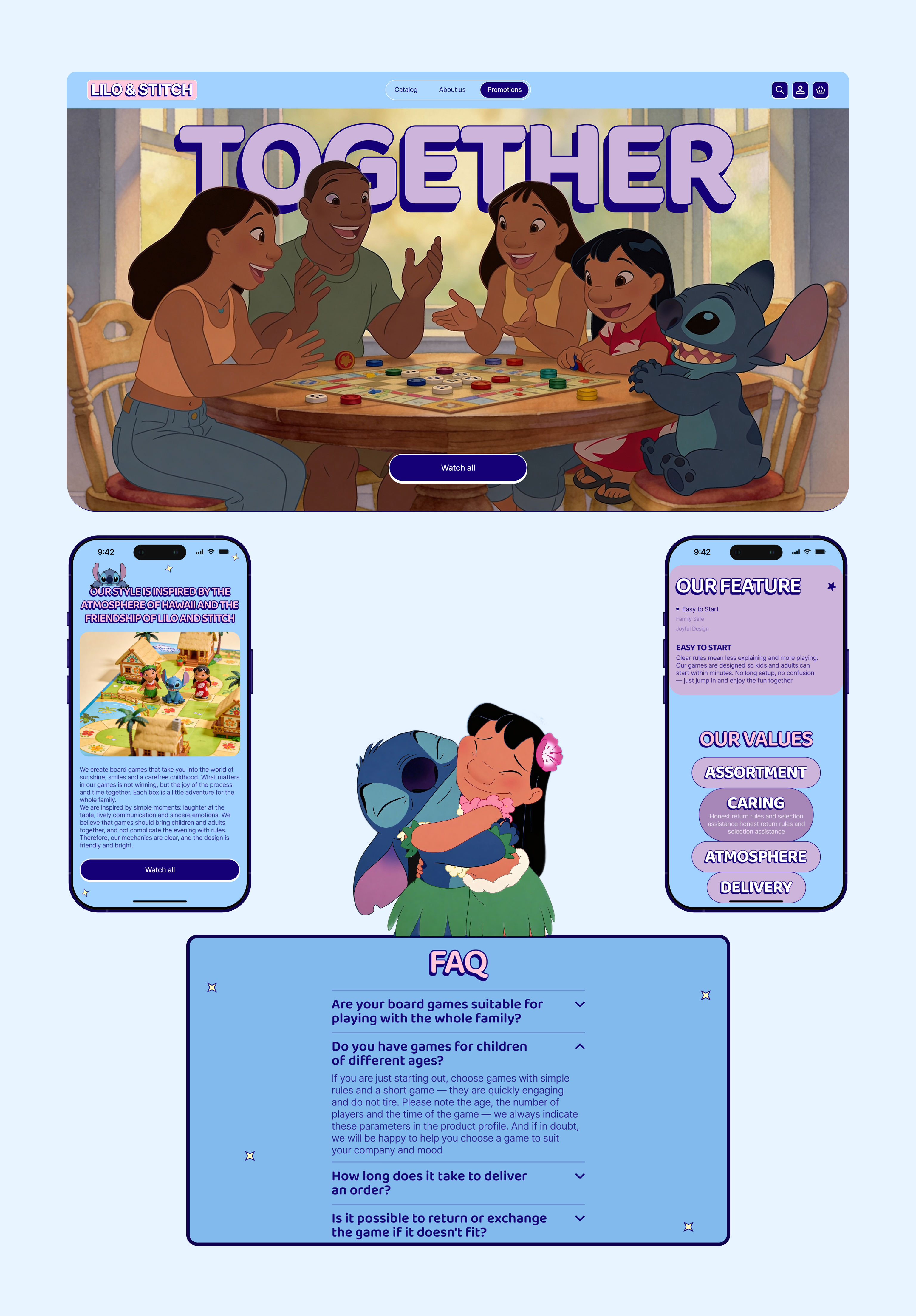 Ohana Market — Board Game Store — Изображение №9 — Интерфейсы, Анимация на Dprofile