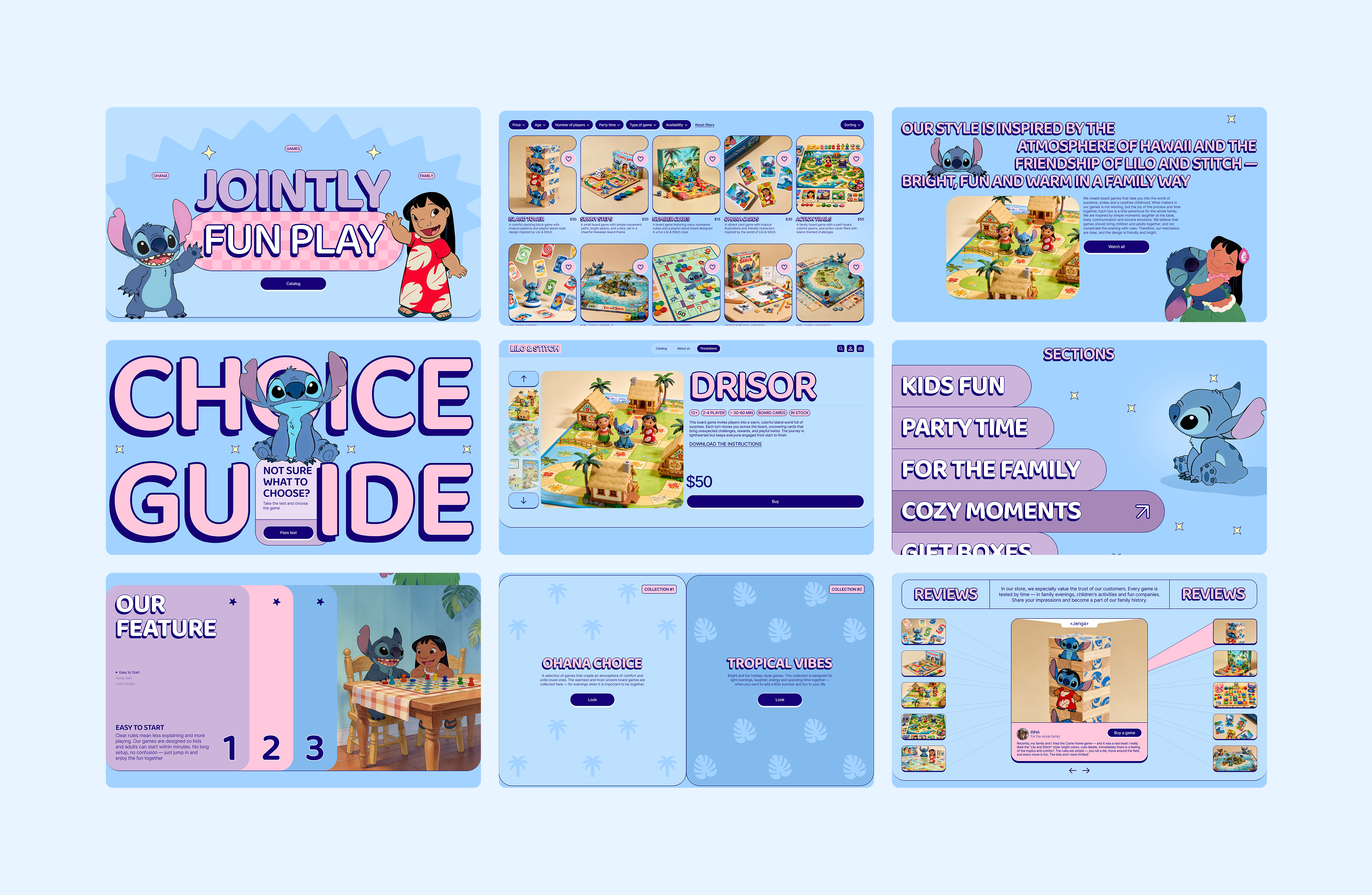 Ohana Market — Board Game Store — Изображение №11 — Интерфейсы, Анимация на Dprofile