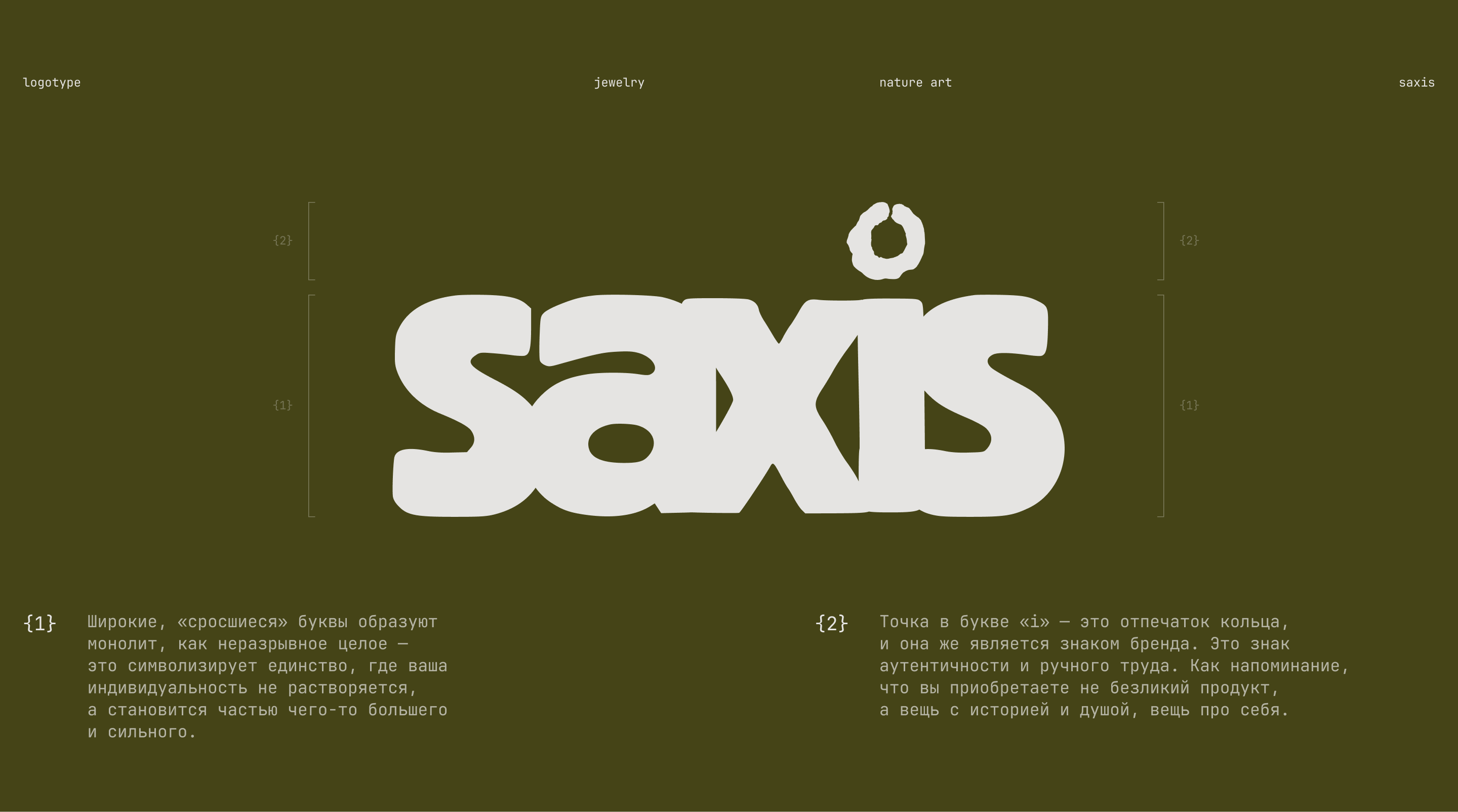 SAXIS — айдентика для ювелирного бренда — Изображение №3 — Брендинг, Графика на Dprofile