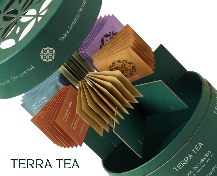 TERRA TEA - Фирменный стиль и дизайн упаковки — Брендинг на Dprofile