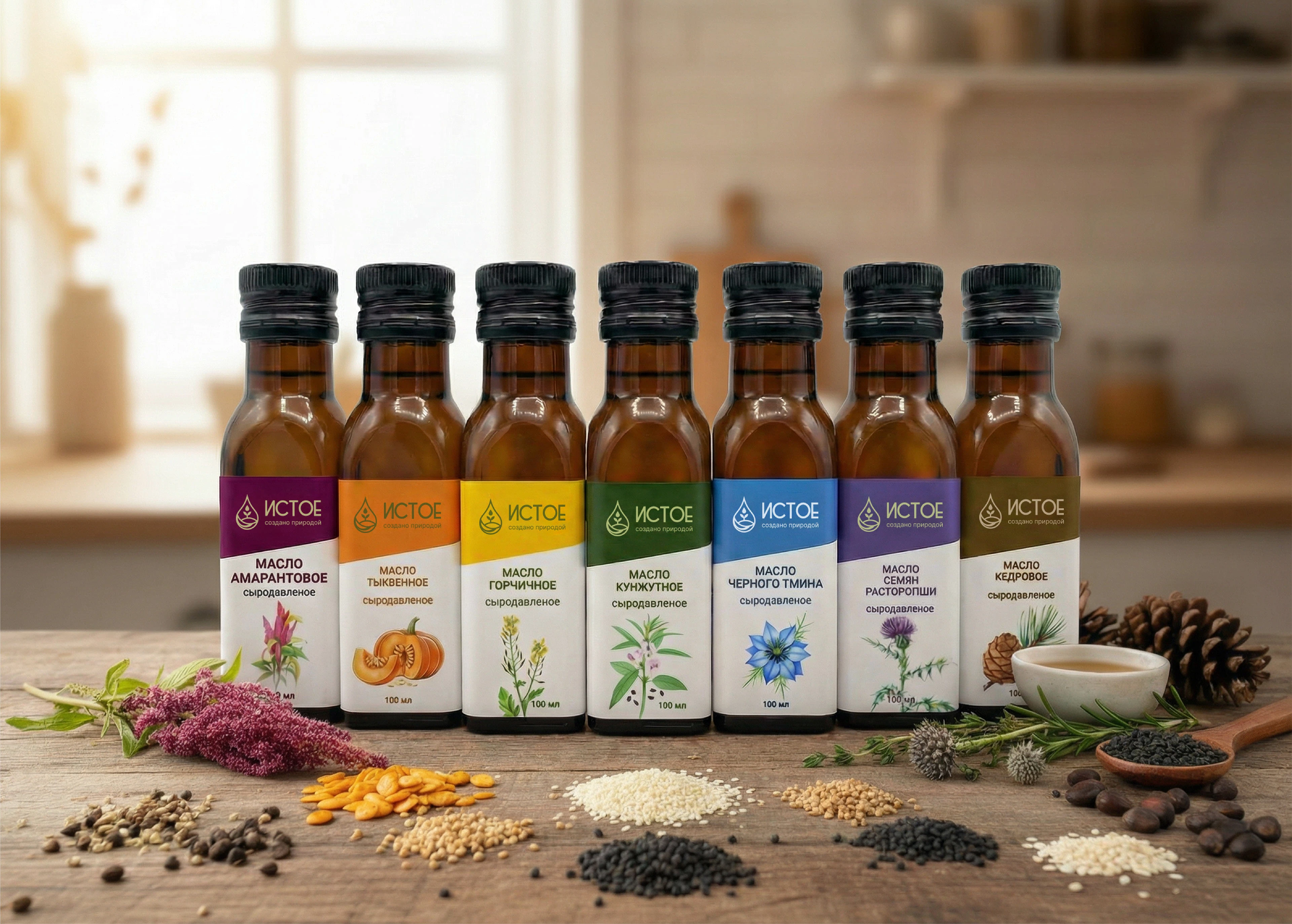 Логотип и дизайн этикеток для сыродавленых масел — Изображение №11 — Брендинг на Dprofile