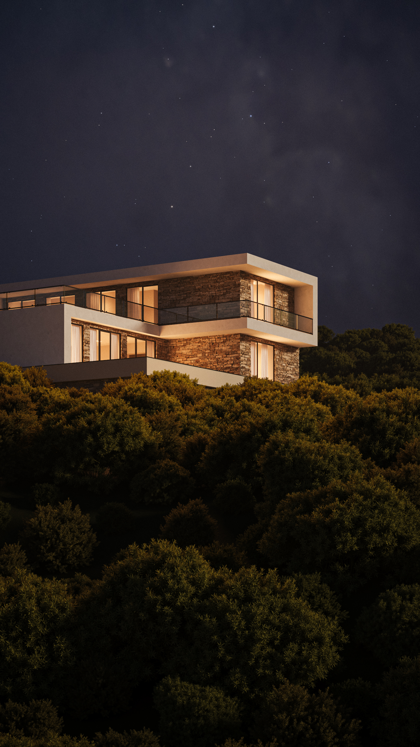 A monologue at home in four acts of light. — Изображение №4 — 3D, Архитектура на Dprofile