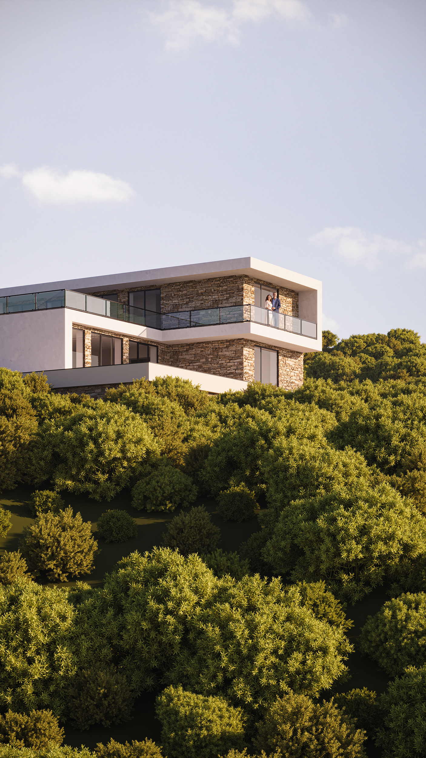 A monologue at home in four acts of light. — Изображение №1 — 3D, Архитектура на Dprofile