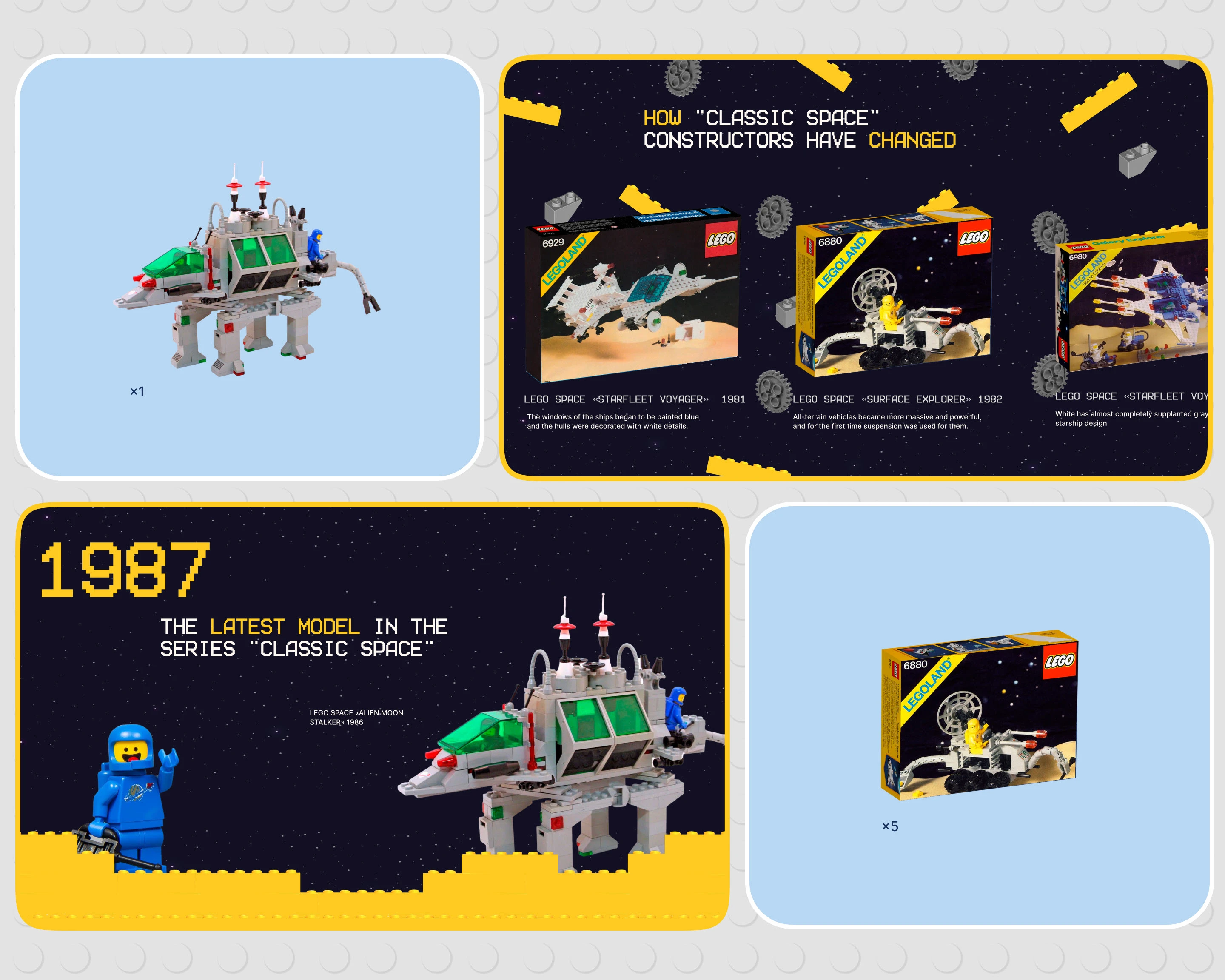 Lego Classic Space — Изображение №6 — Интерфейсы, Анимация на Dprofile