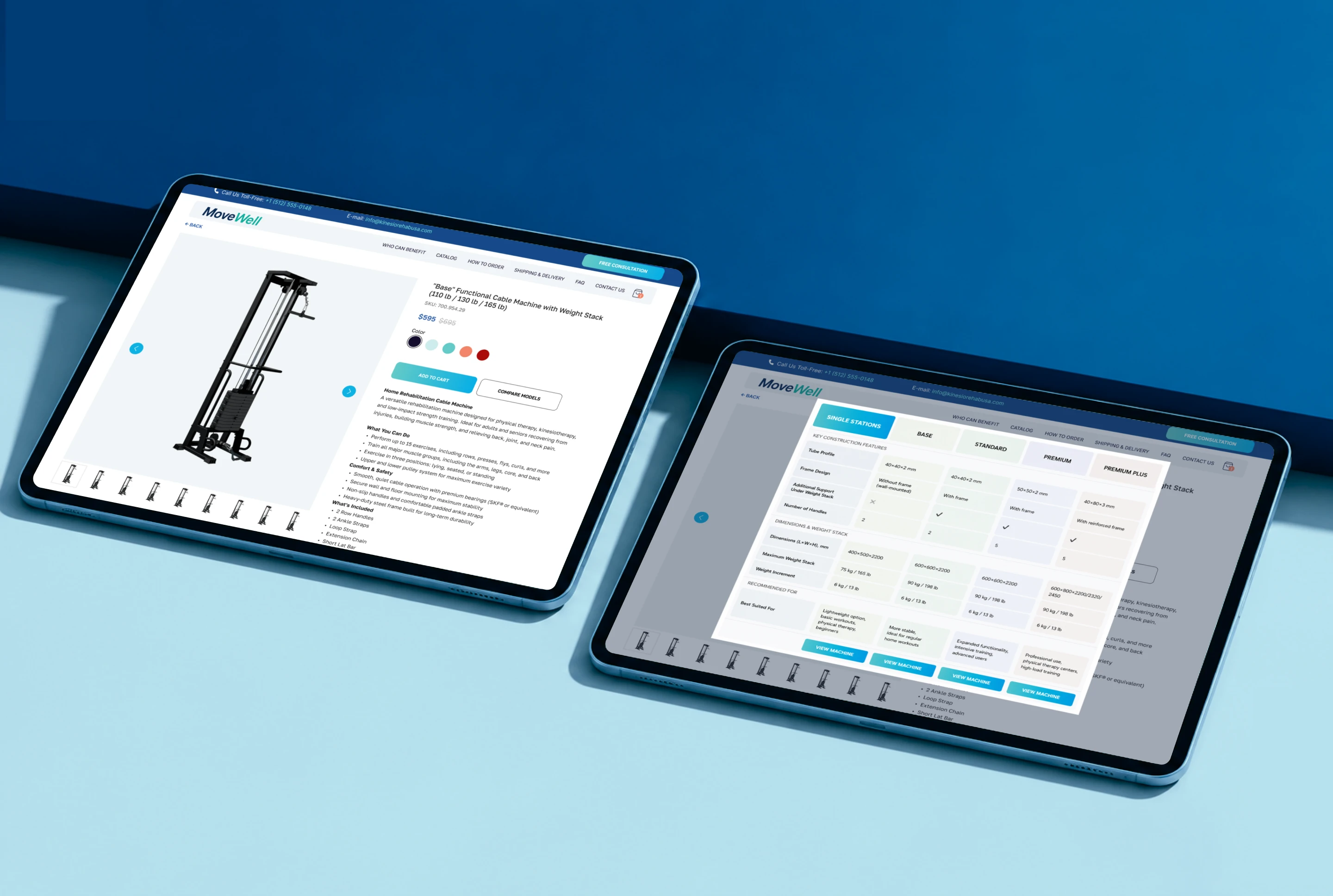 Home Rehabilitation Equipment Store — Изображение №11 — Интерфейсы на Dprofile