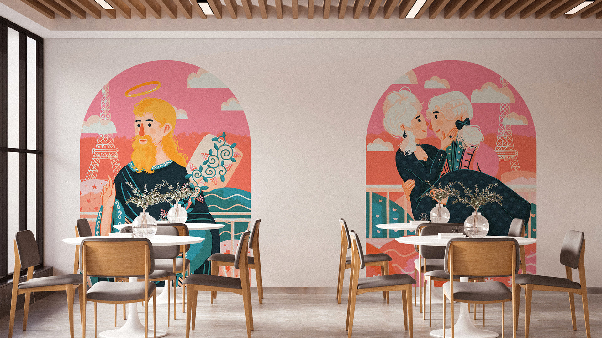 Айдентика для кондитерской СантОноре — Изображение №10 — Брендинг, Иллюстрация на Dprofile