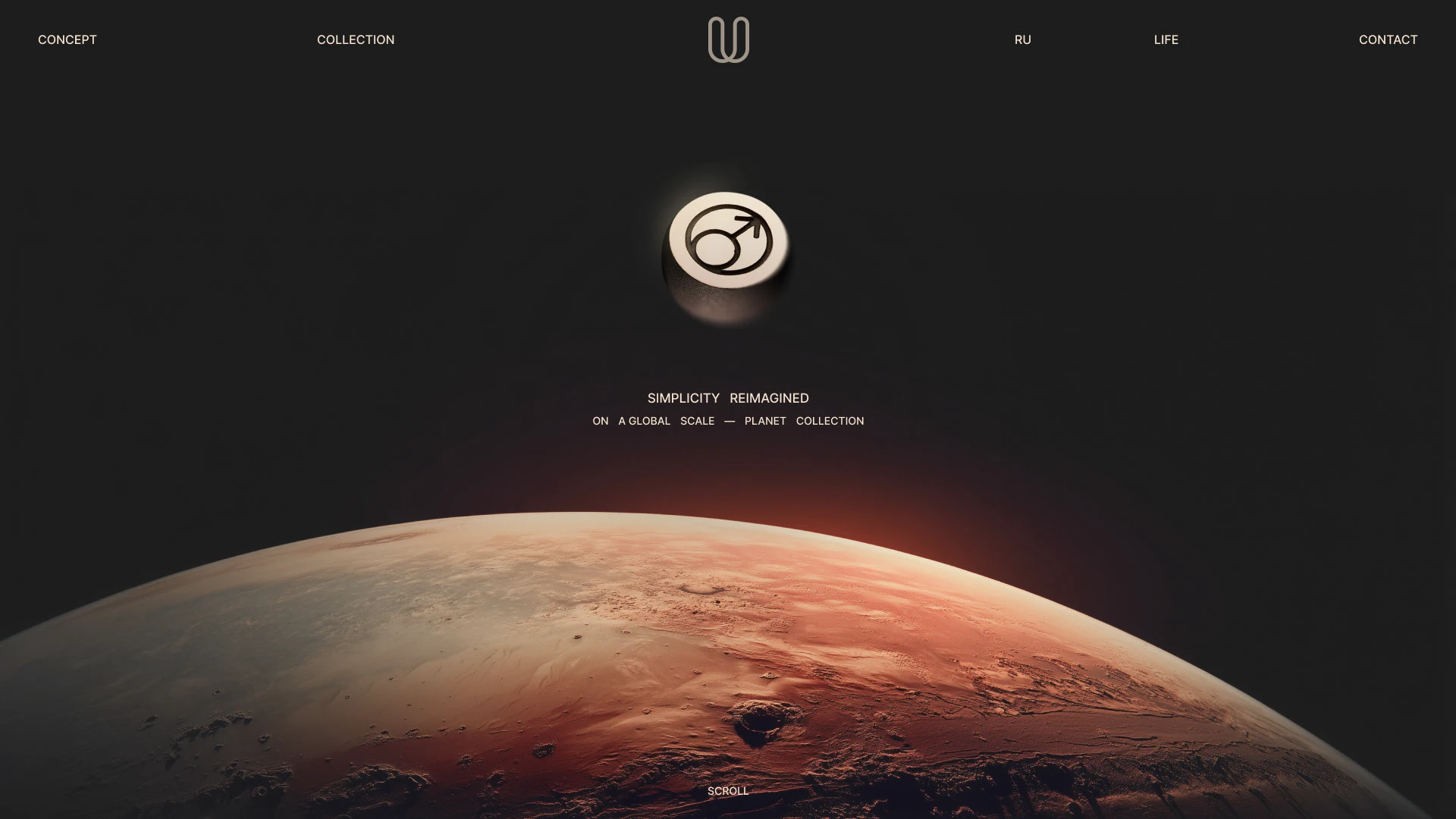 UJ-Site Concept — Изображение №3 — Интерфейсы на Dprofile