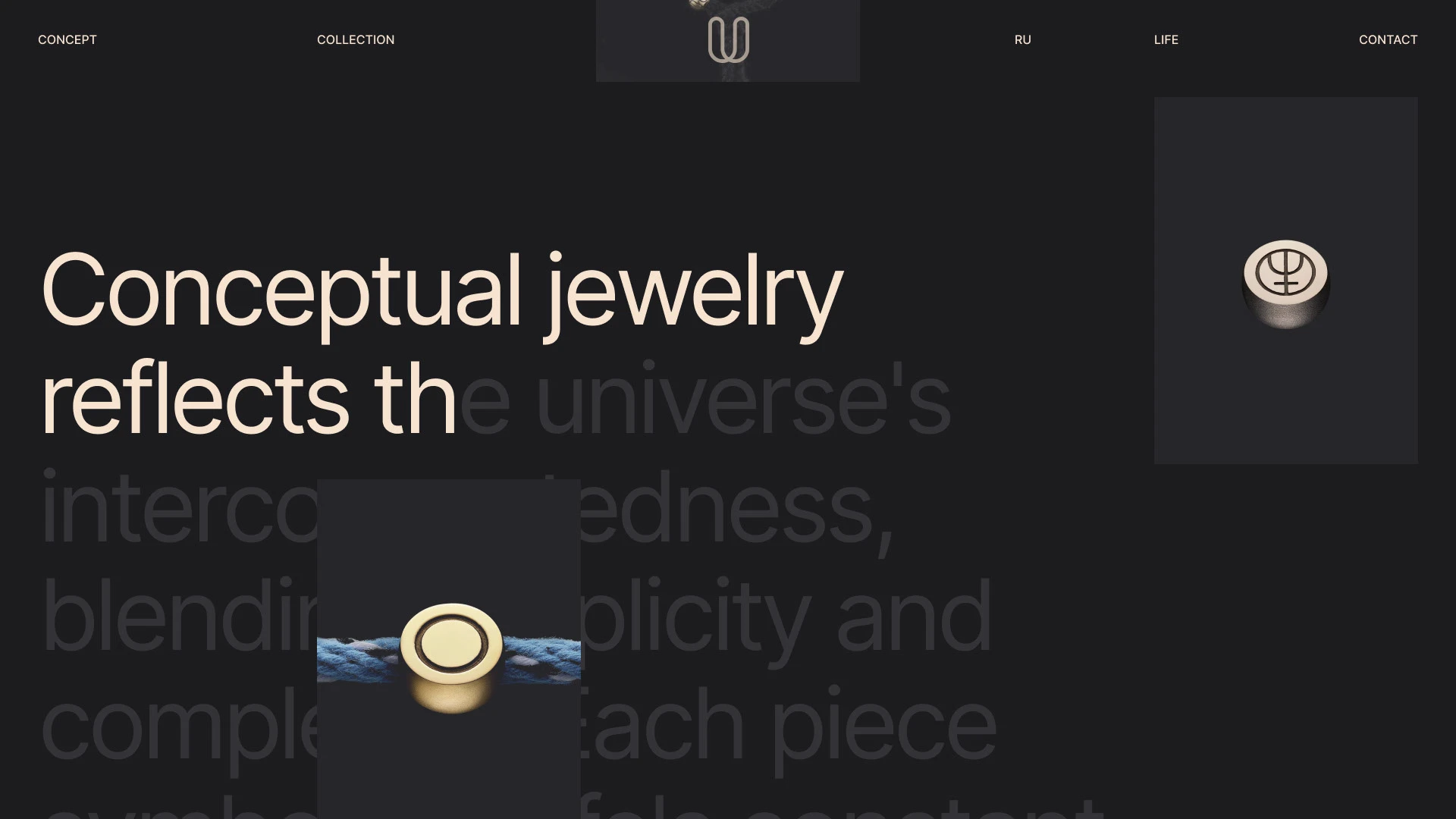UJ-Site Concept — Изображение №4 — Интерфейсы на Dprofile