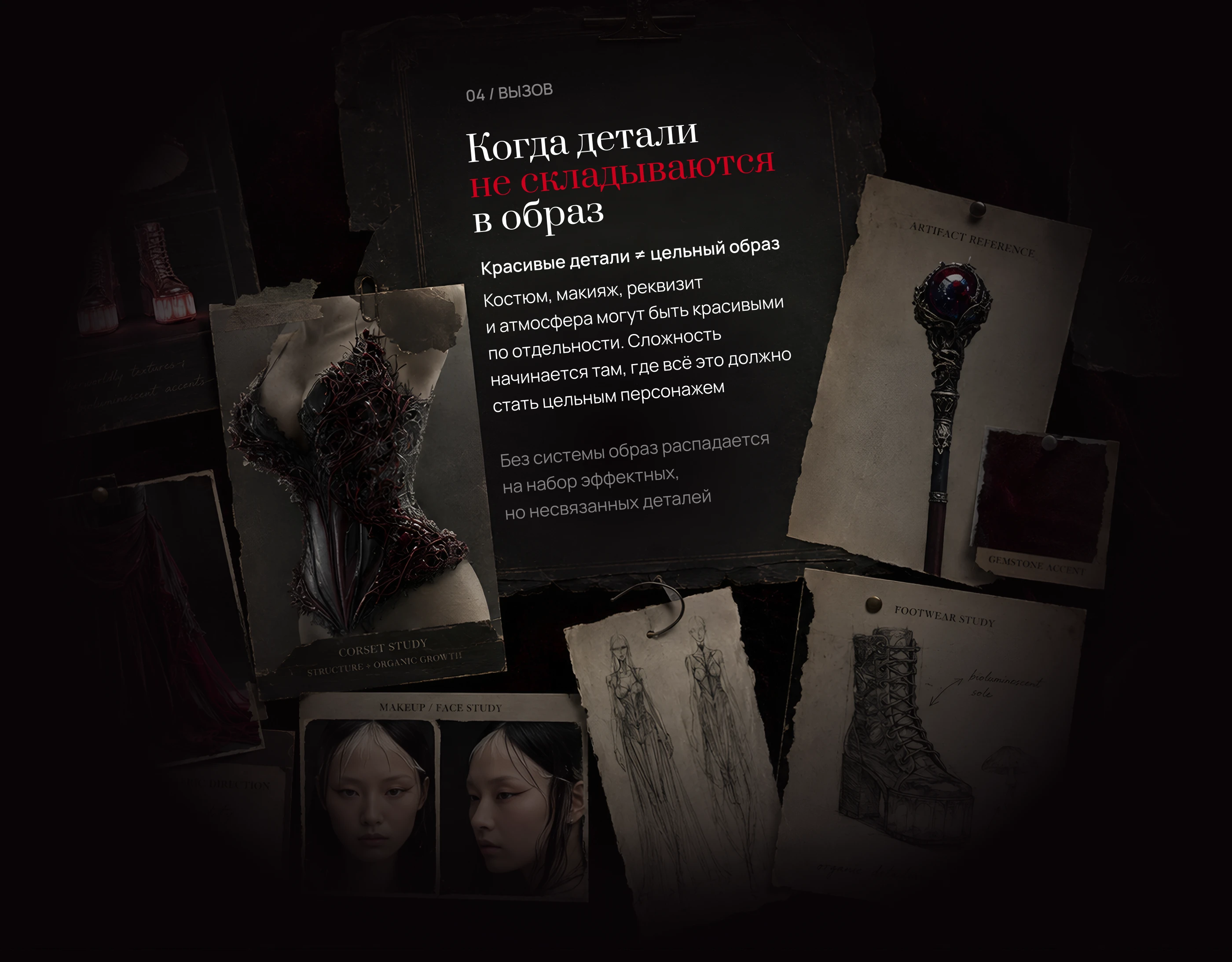 Чернолесье Atelier — Brand Identity & Web Design — Изображение №4 — Интерфейсы, Брендинг на Dprofile
