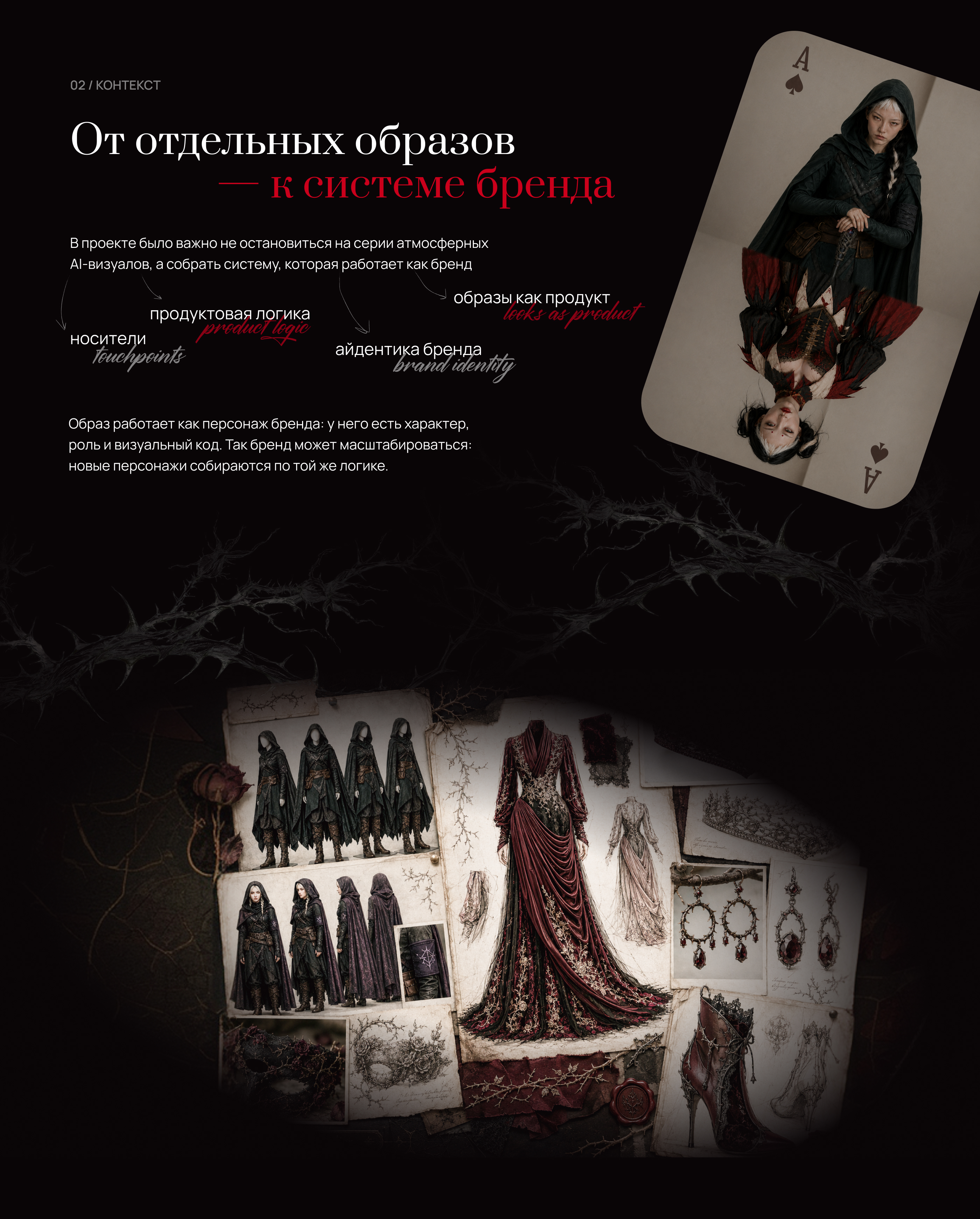 Чернолесье Atelier — Brand Identity & Web Design — Изображение №2 — Интерфейсы, Брендинг на Dprofile